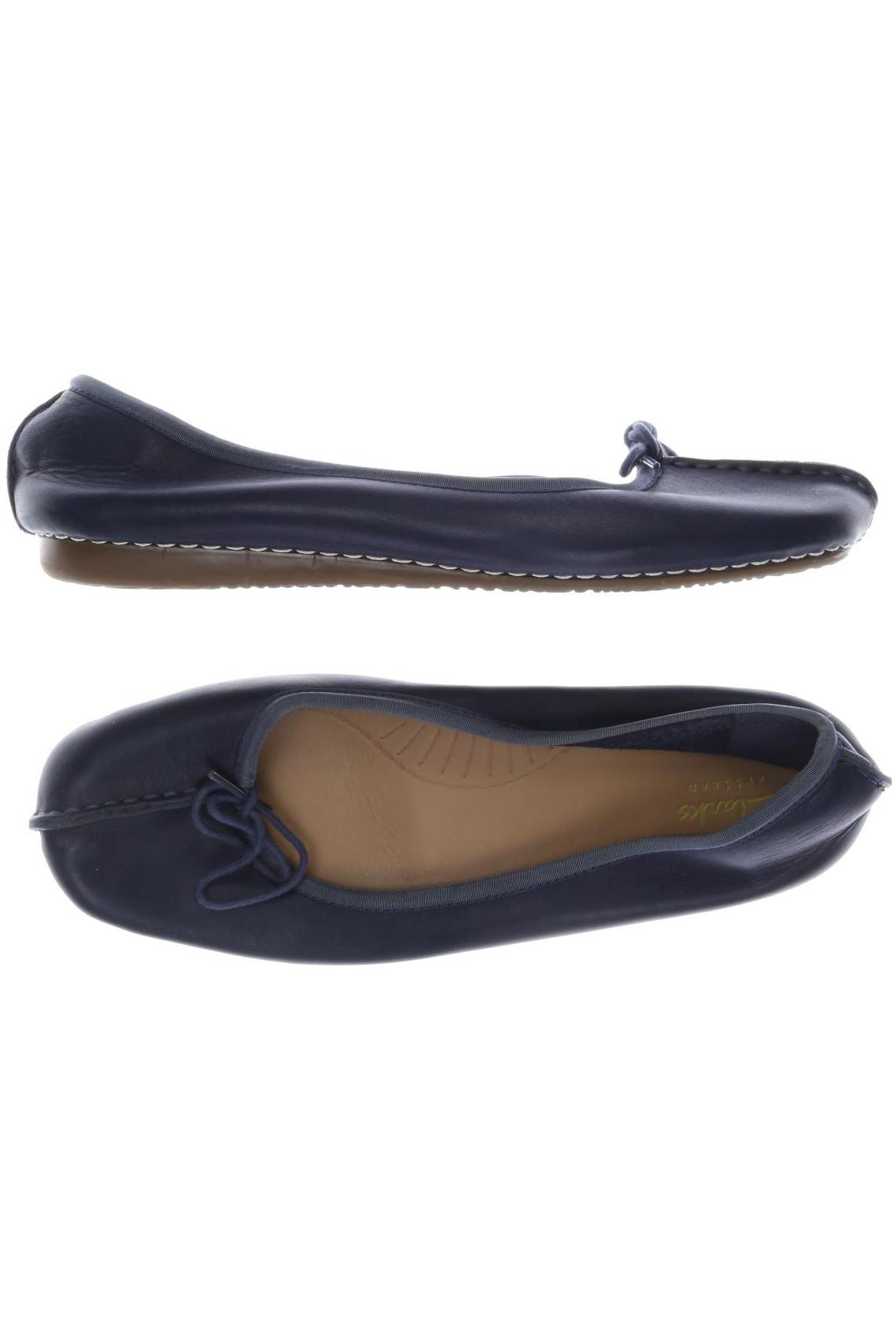 

Clarks Damen Ballerinas, marineblau, Gr. 41
