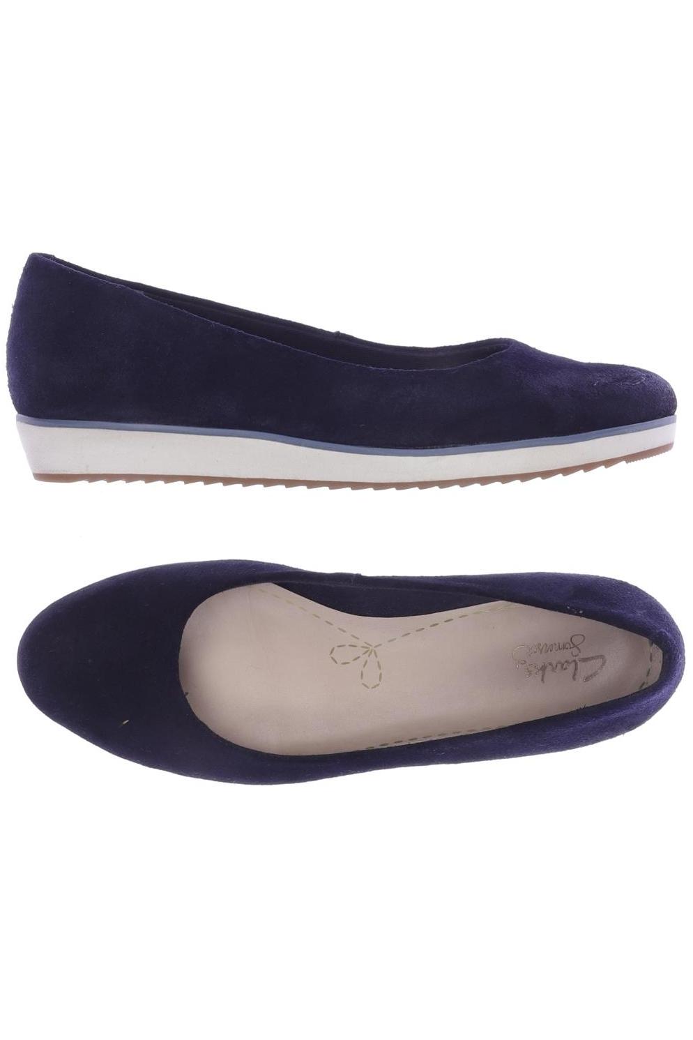 

Clarks Damen Ballerinas, marineblau, Gr. 39