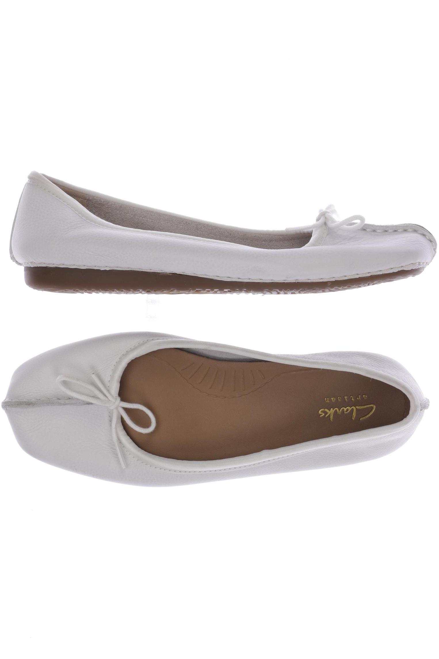 

Clarks Damen Ballerinas, weiß