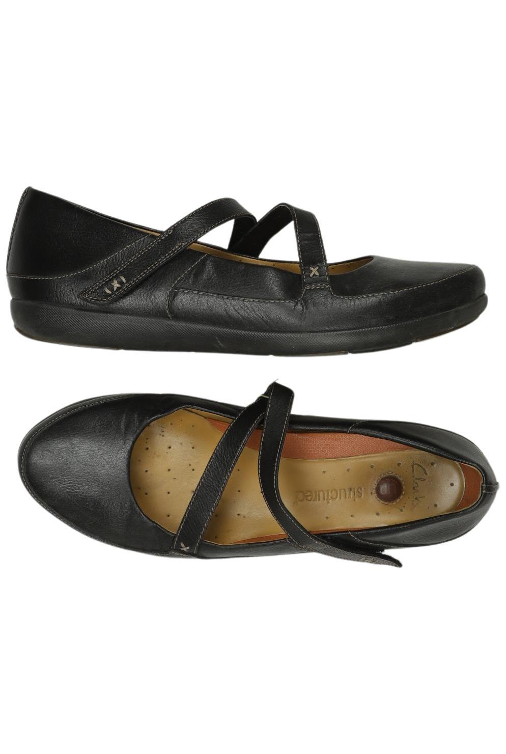 

Clarks Damen Ballerinas, schwarz, Gr. 8