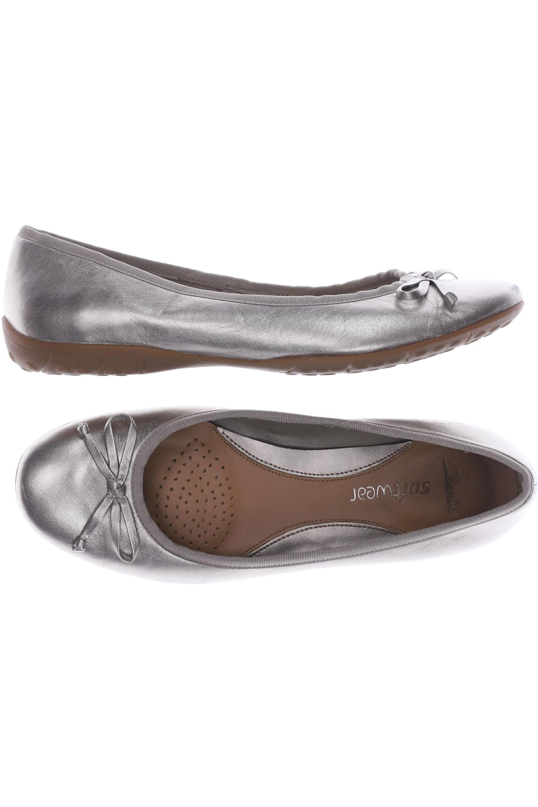 

Clarks Damen Ballerinas, beige, Gr. 5.5