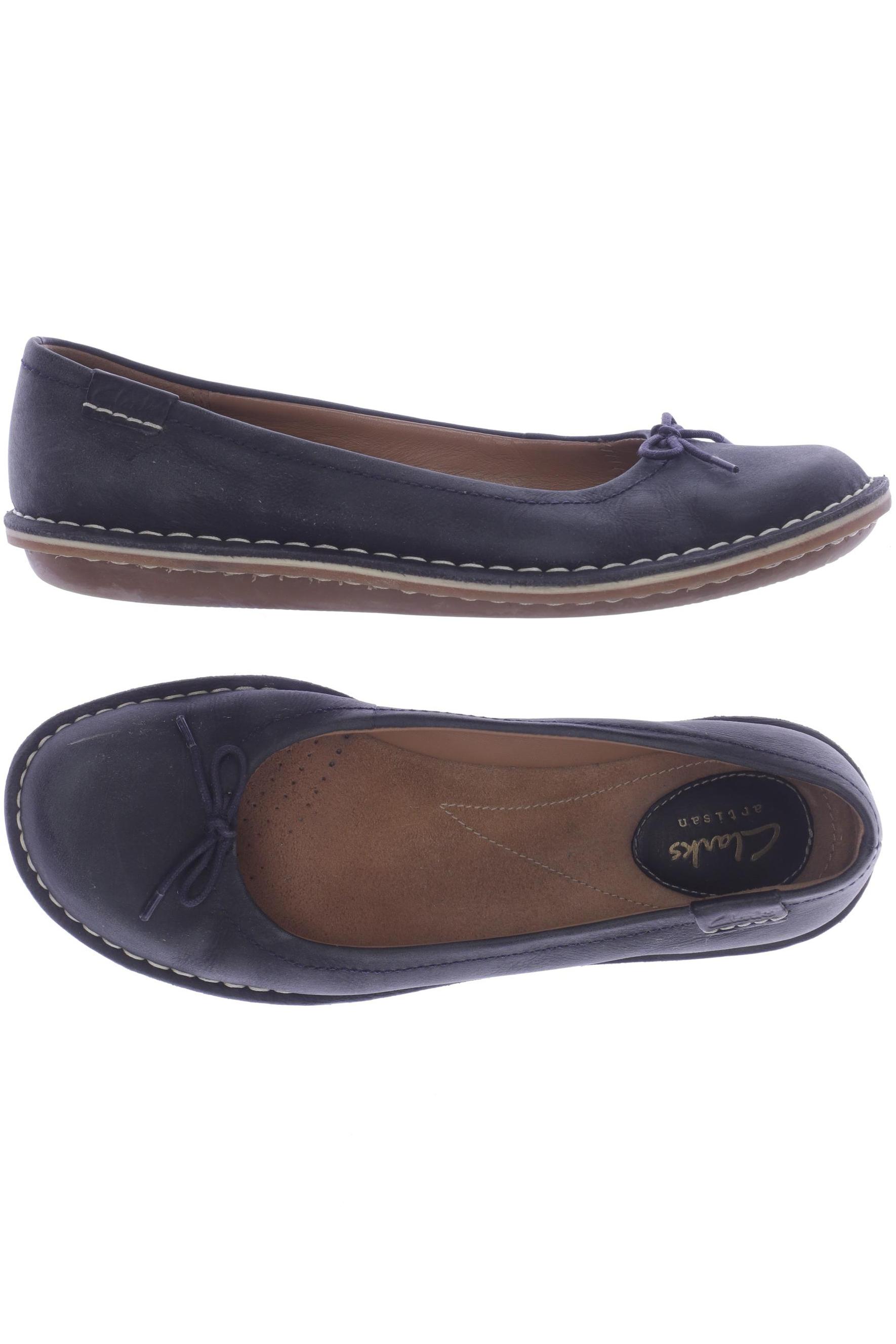 

Clarks Damen Ballerinas, türkis, Gr. 37.5