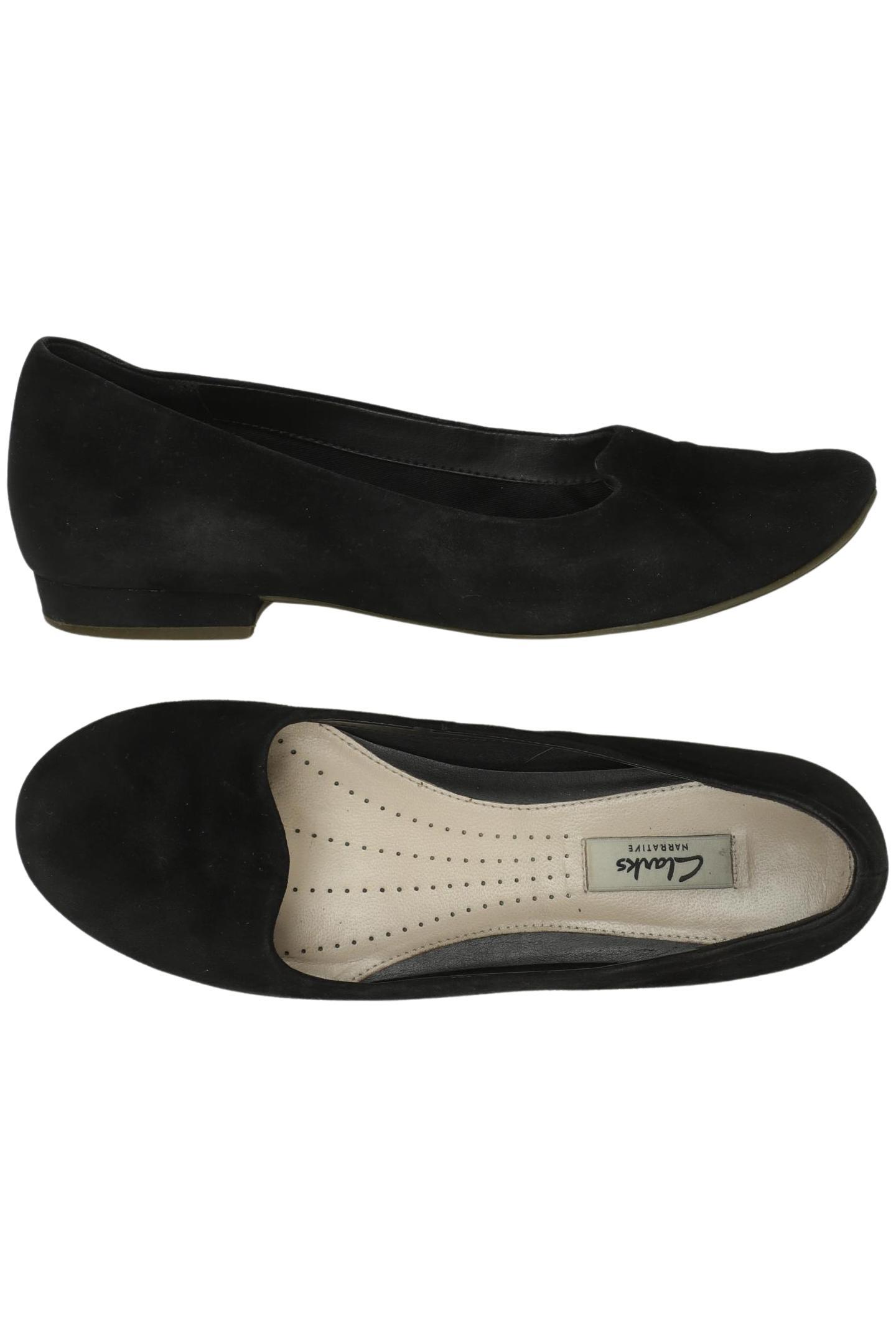 

Clarks Damen Ballerinas, schwarz, Gr. 39