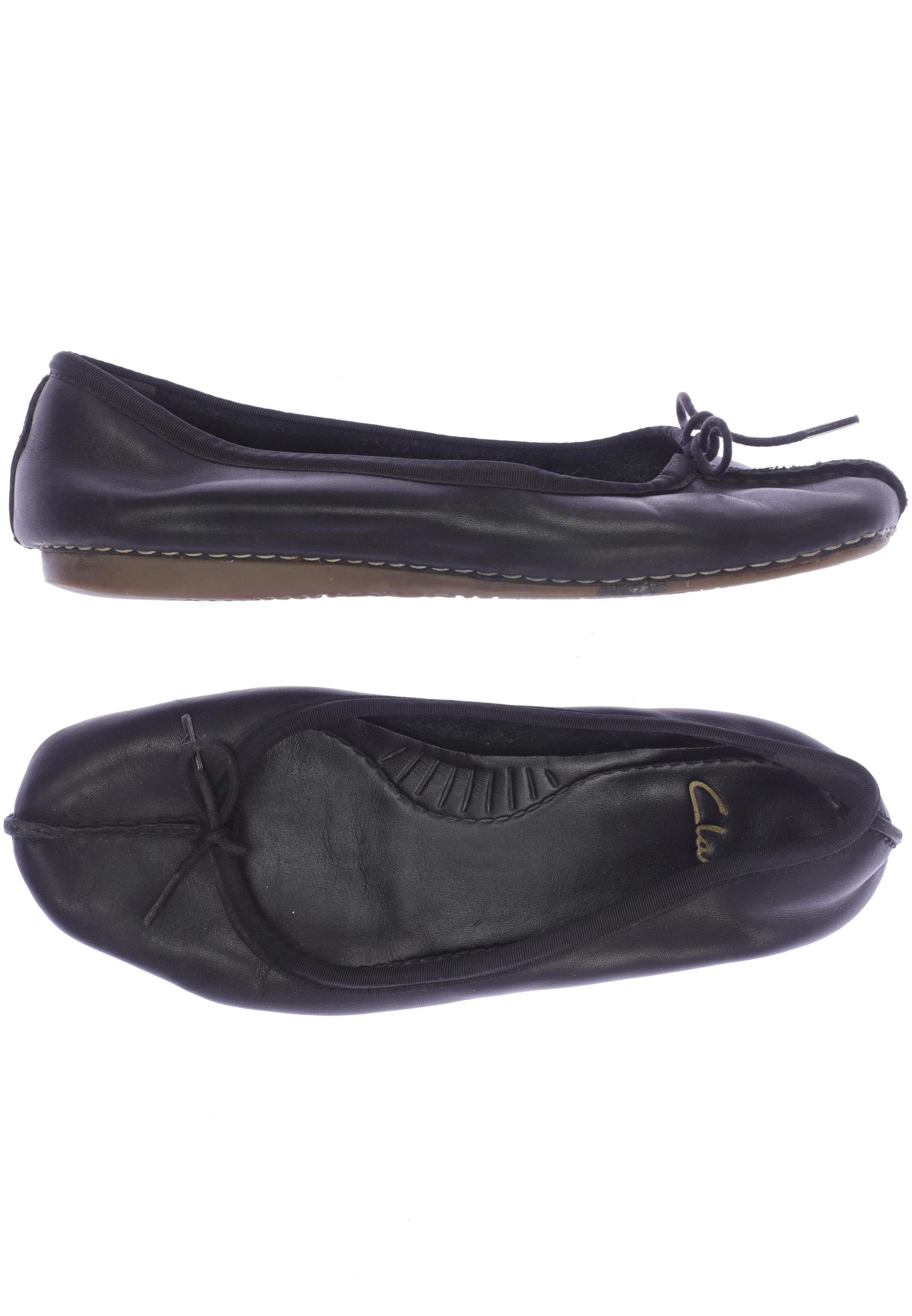 

Clarks Damen Ballerinas, schwarz, Gr. 5