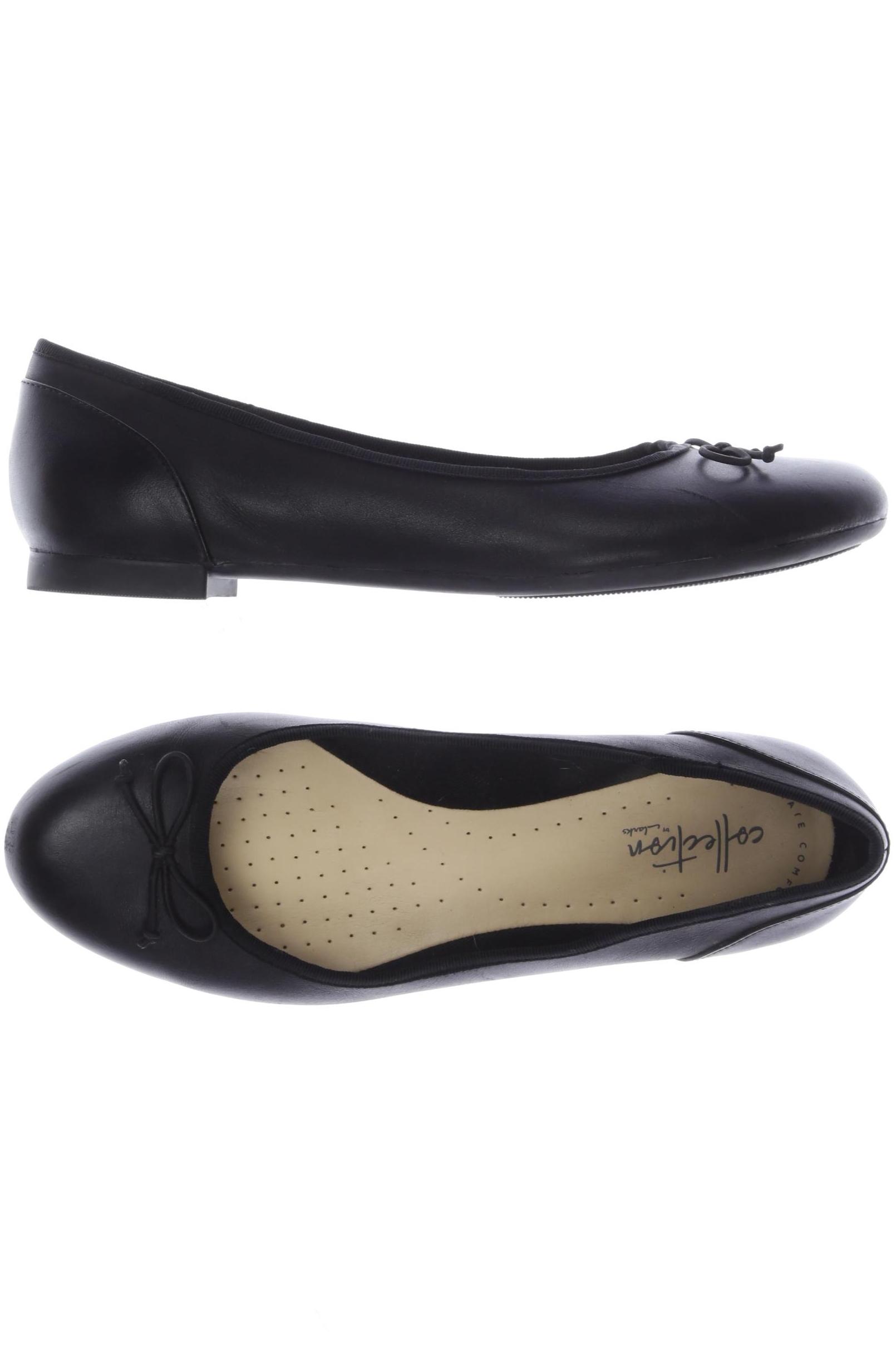 

Clarks Damen Ballerinas, schwarz, Gr. 39