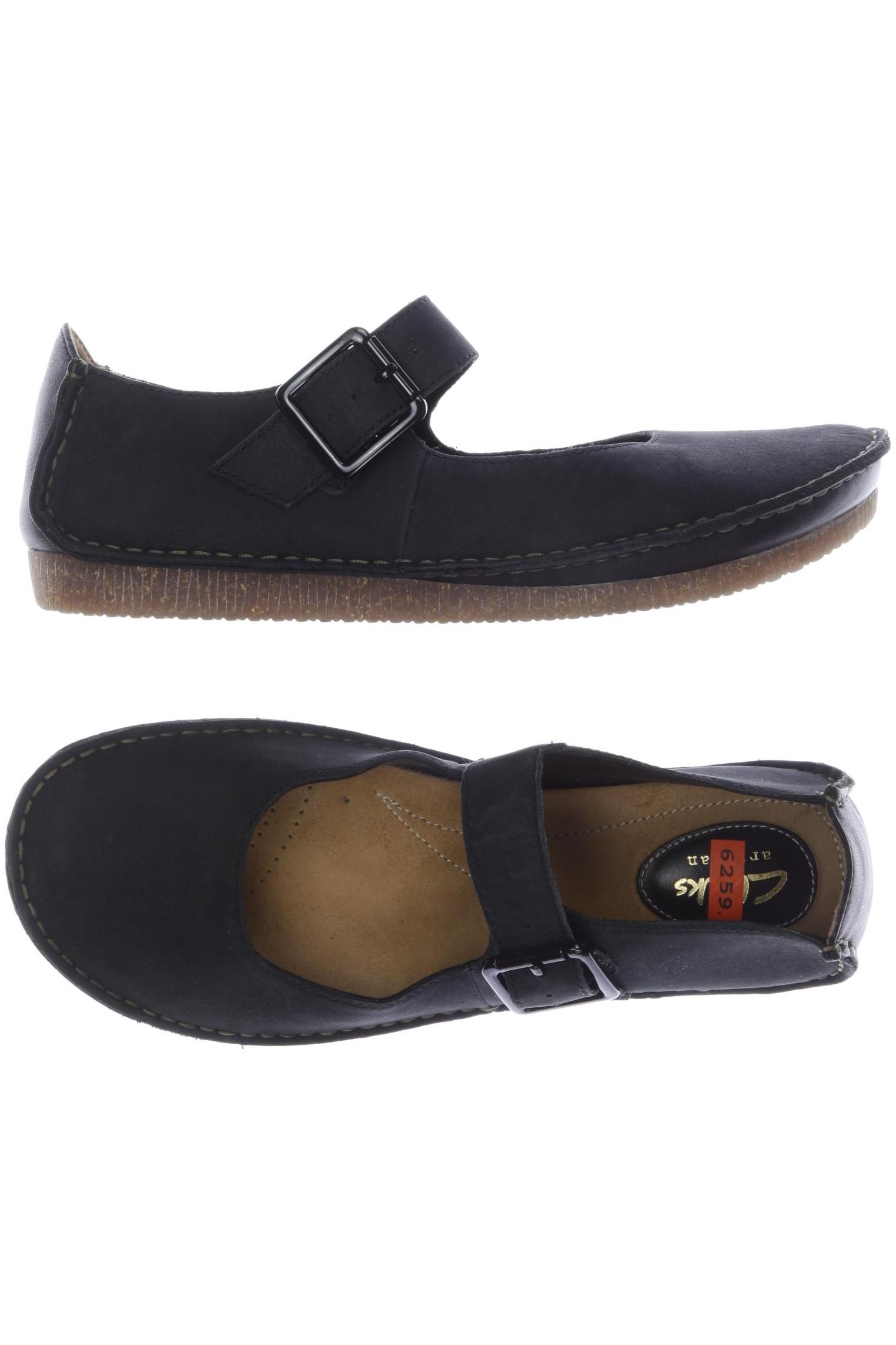 

Clarks Damen Ballerinas, schwarz, Gr. 40