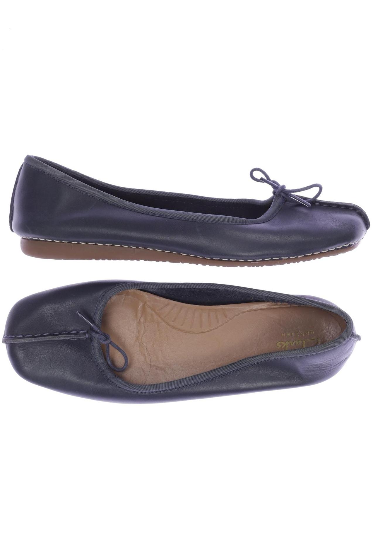 

Clarks Damen Ballerinas, marineblau, Gr. 40