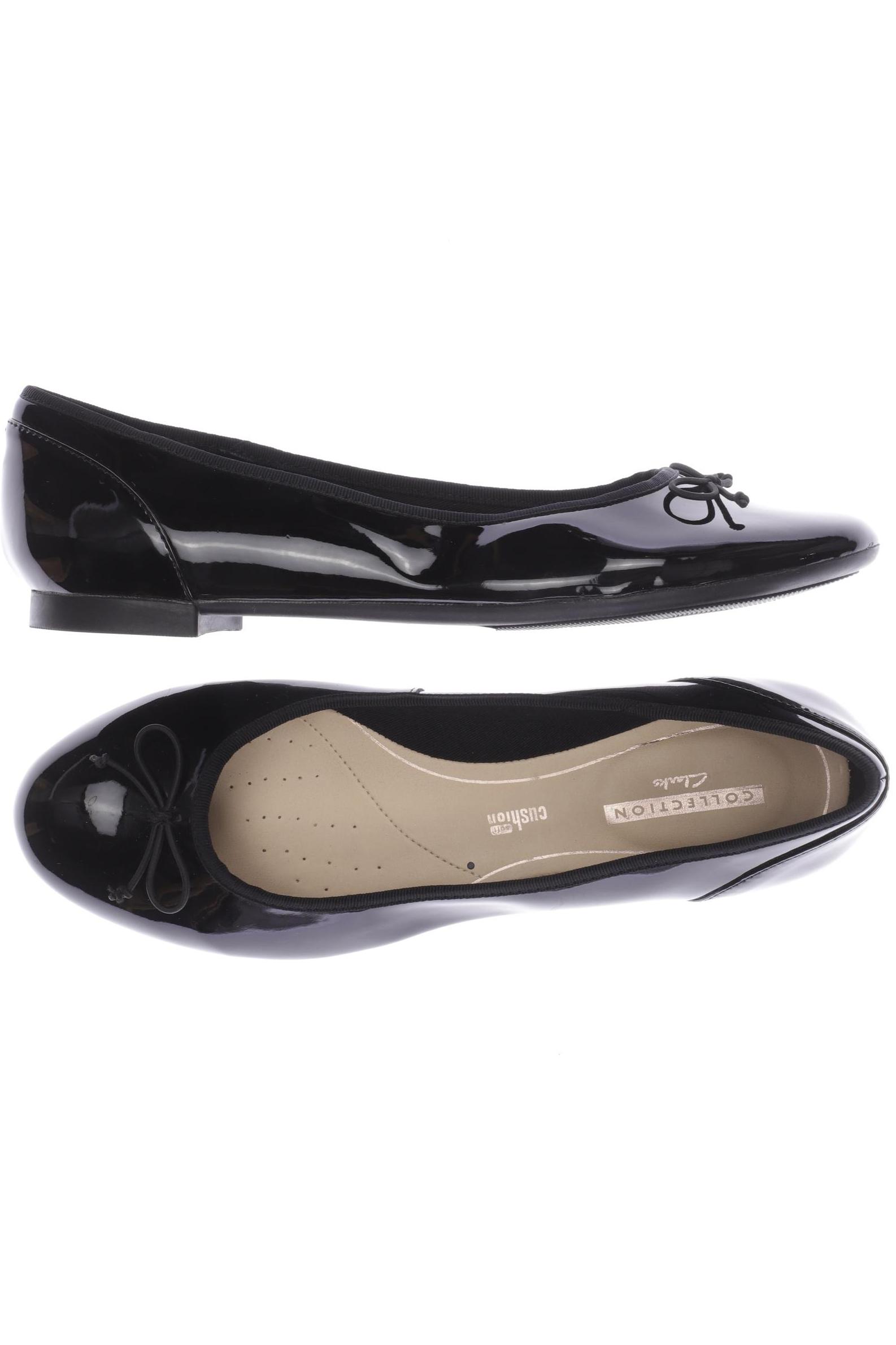 

Clarks Damen Ballerinas, schwarz, Gr. 7.5