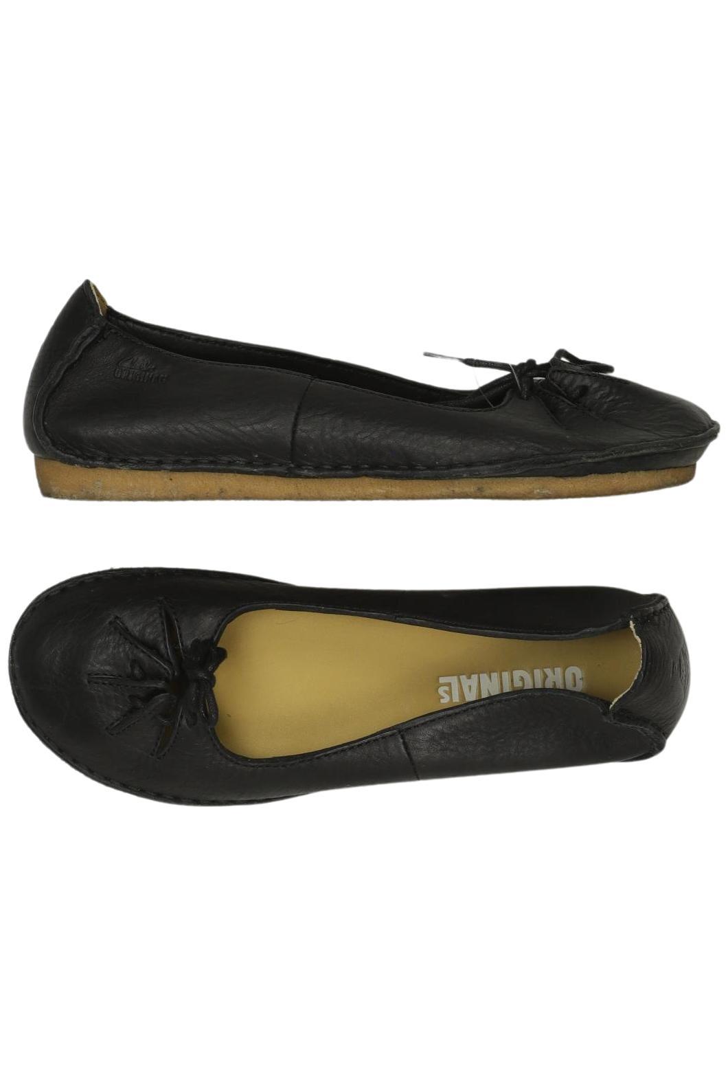 

Clarks Damen Ballerinas, schwarz, Gr. 7