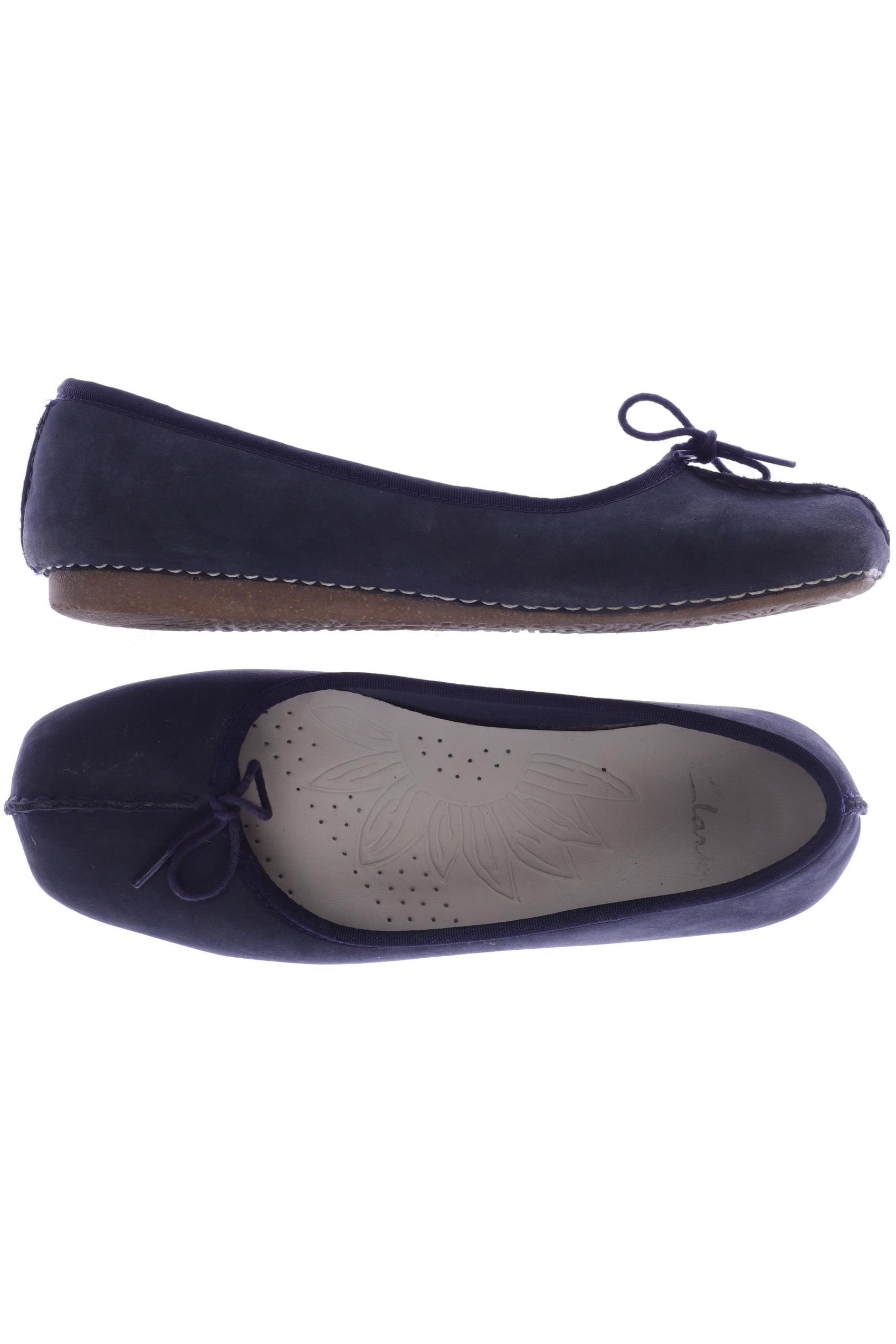 

Clarks Damen Ballerinas, marineblau, Gr. 6