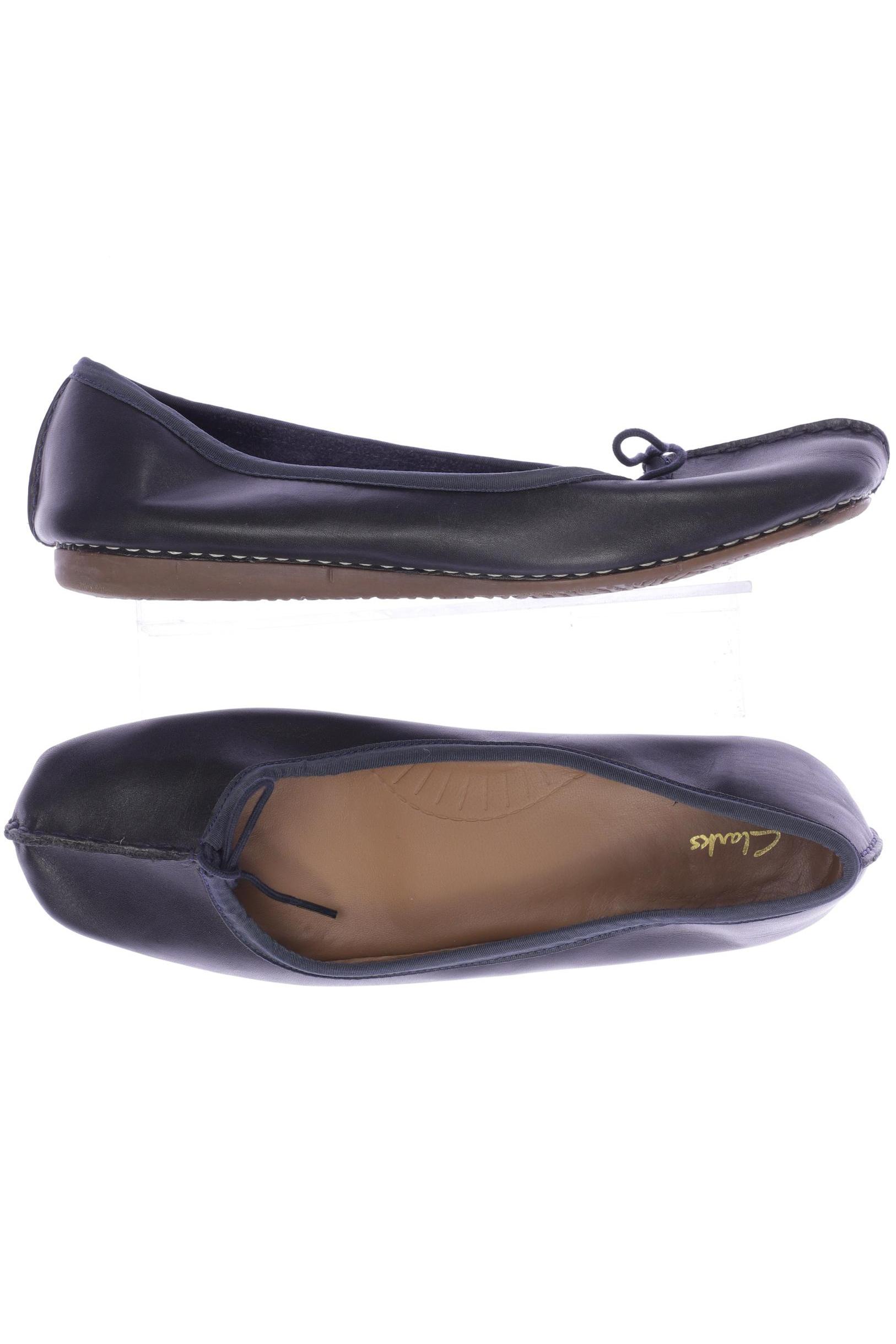 

Clarks Damen Ballerinas, marineblau, Gr. 42