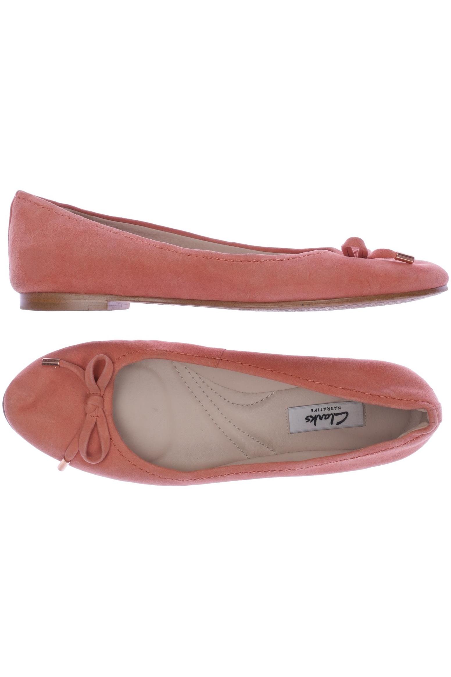 

Clarks Damen Ballerinas, pink, Gr. 39