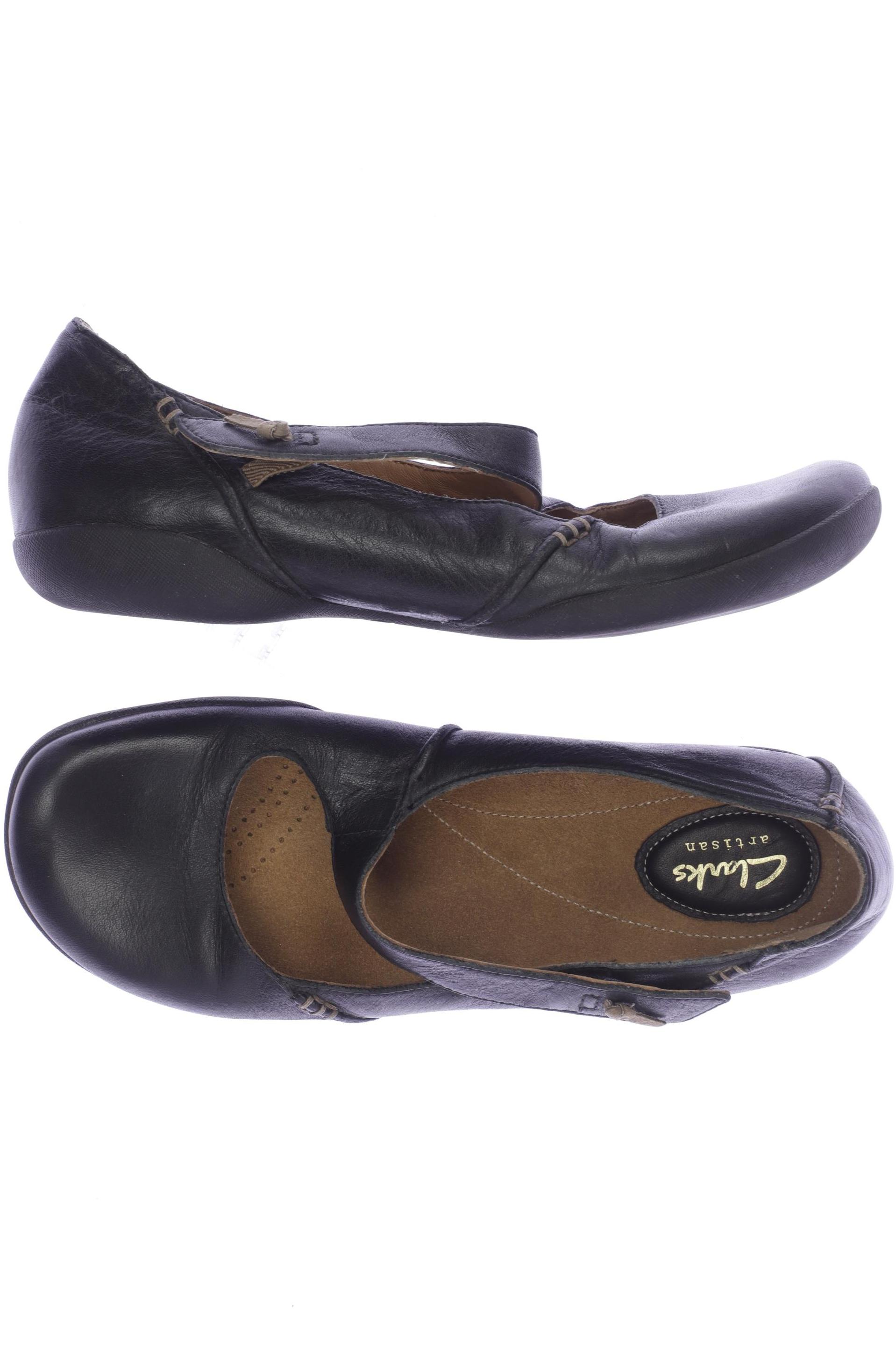 

Clarks Damen Ballerinas, schwarz, Gr. 39.5
