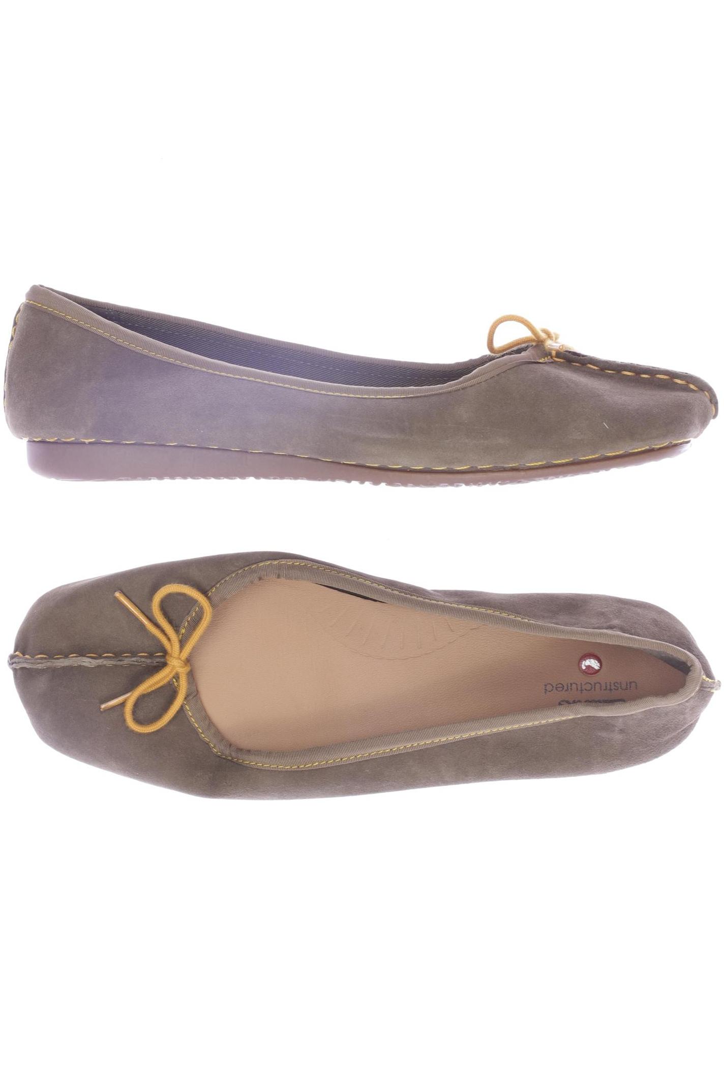 

Clarks Damen Ballerinas, braun, Gr. 39