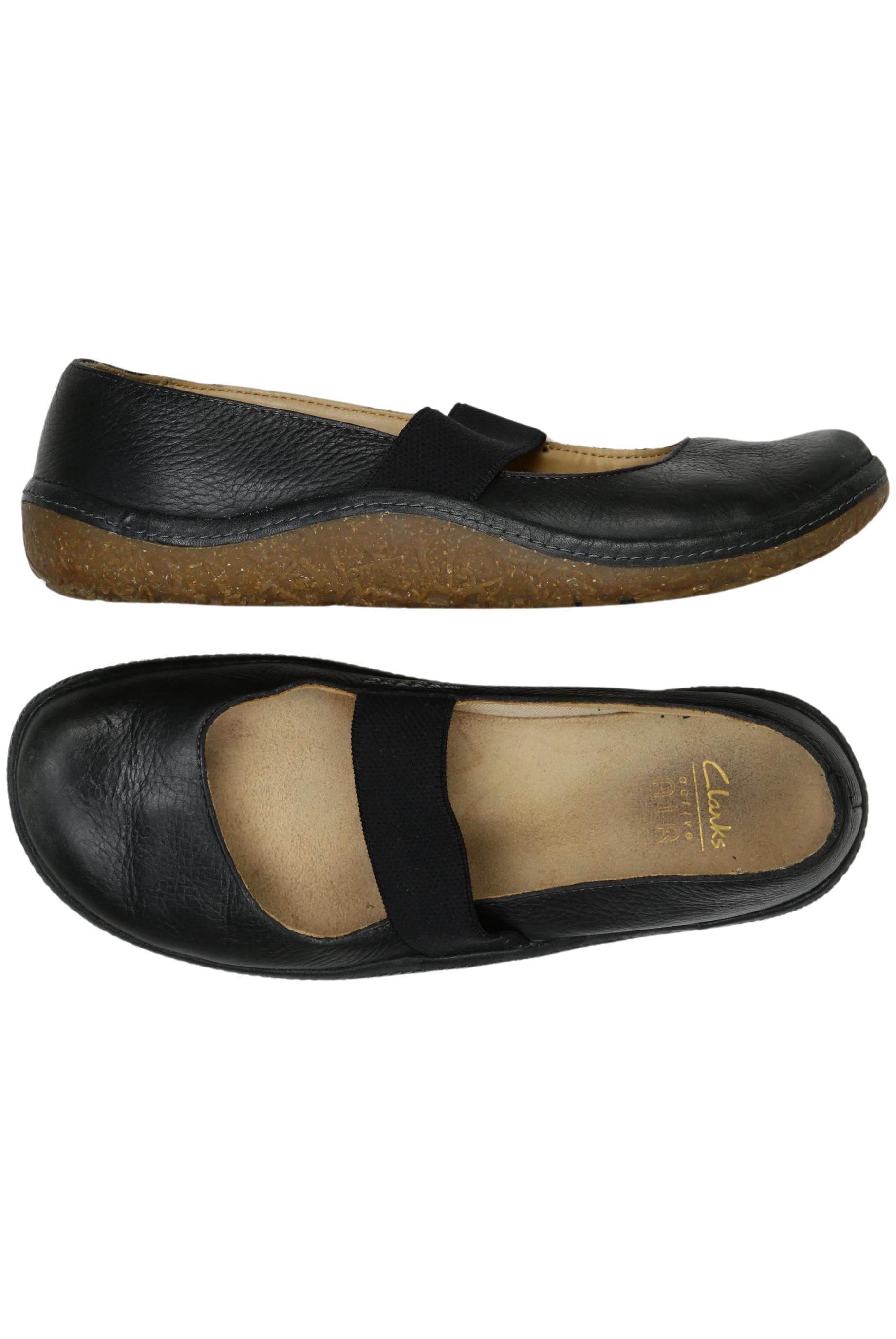 

Clarks Damen Ballerinas, schwarz, Gr. 6.5