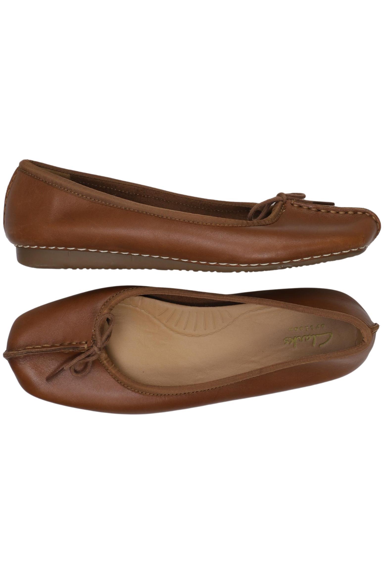 

Clarks Damen Ballerinas, braun, Gr. 37