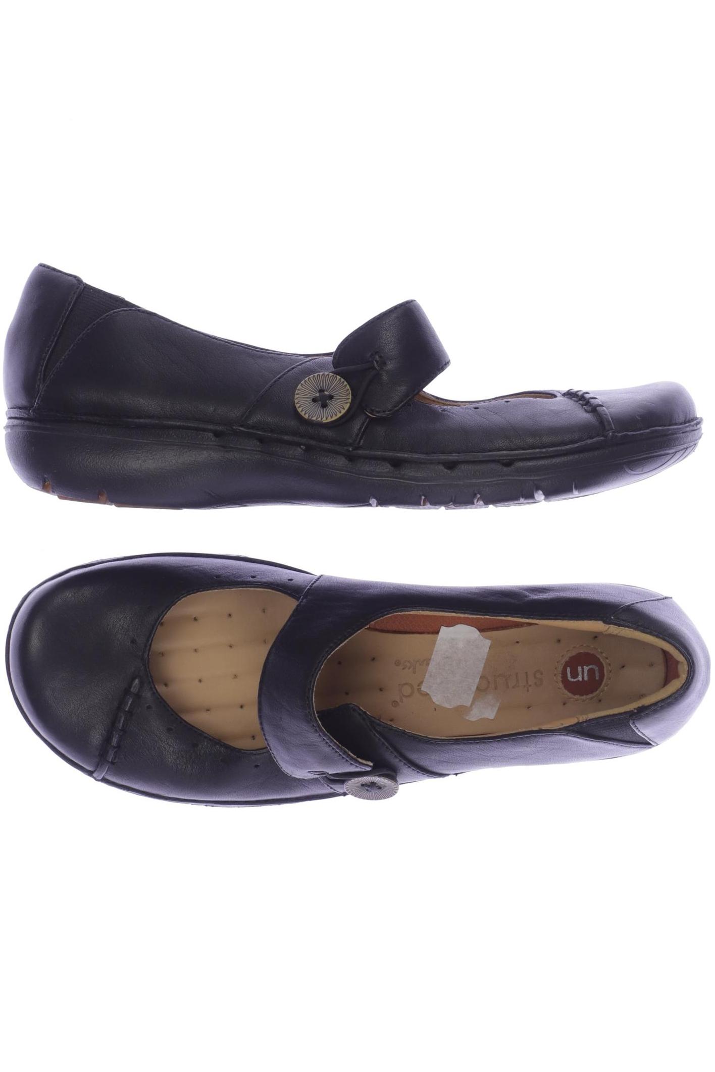 

Clarks Damen Ballerinas, schwarz, Gr. 4.5
