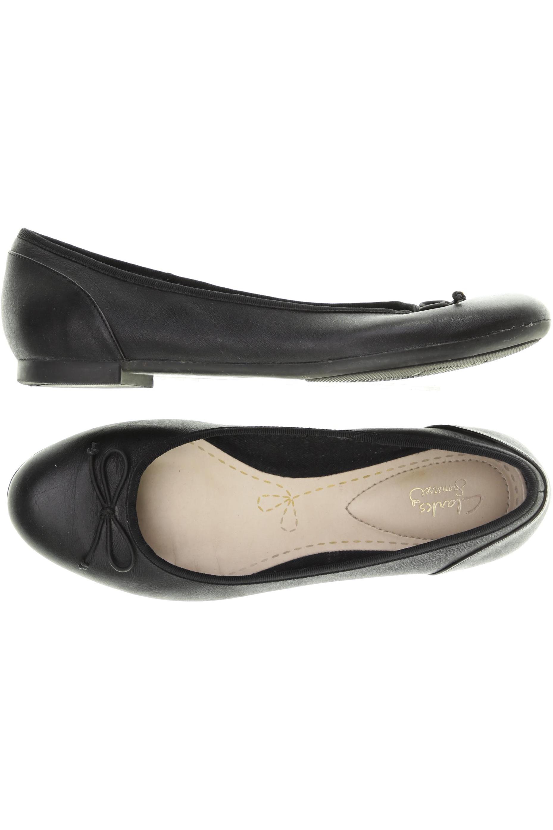 

Clarks Damen Ballerinas, schwarz, Gr. 39.5