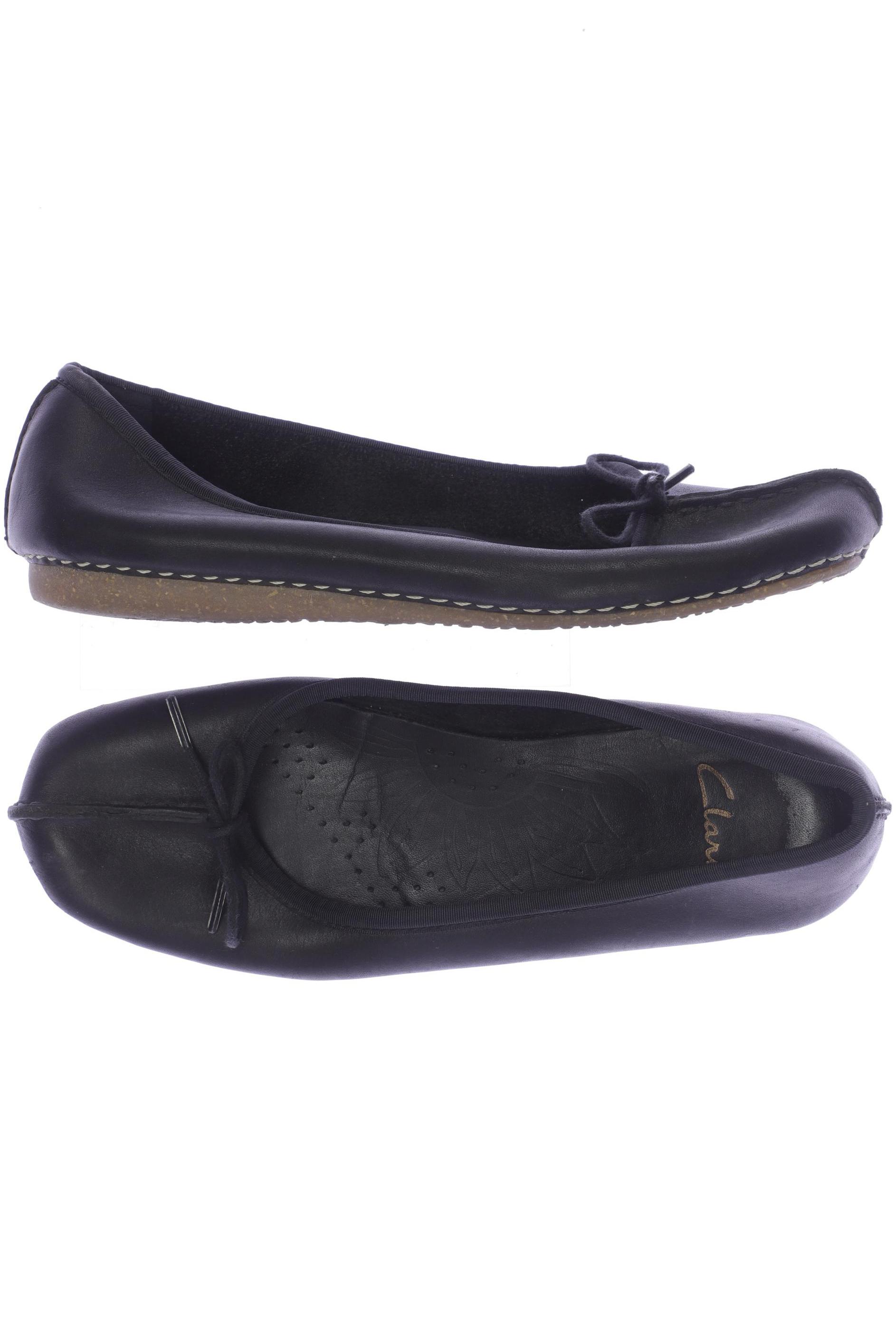 

Clarks Damen Ballerinas, schwarz, Gr. 5