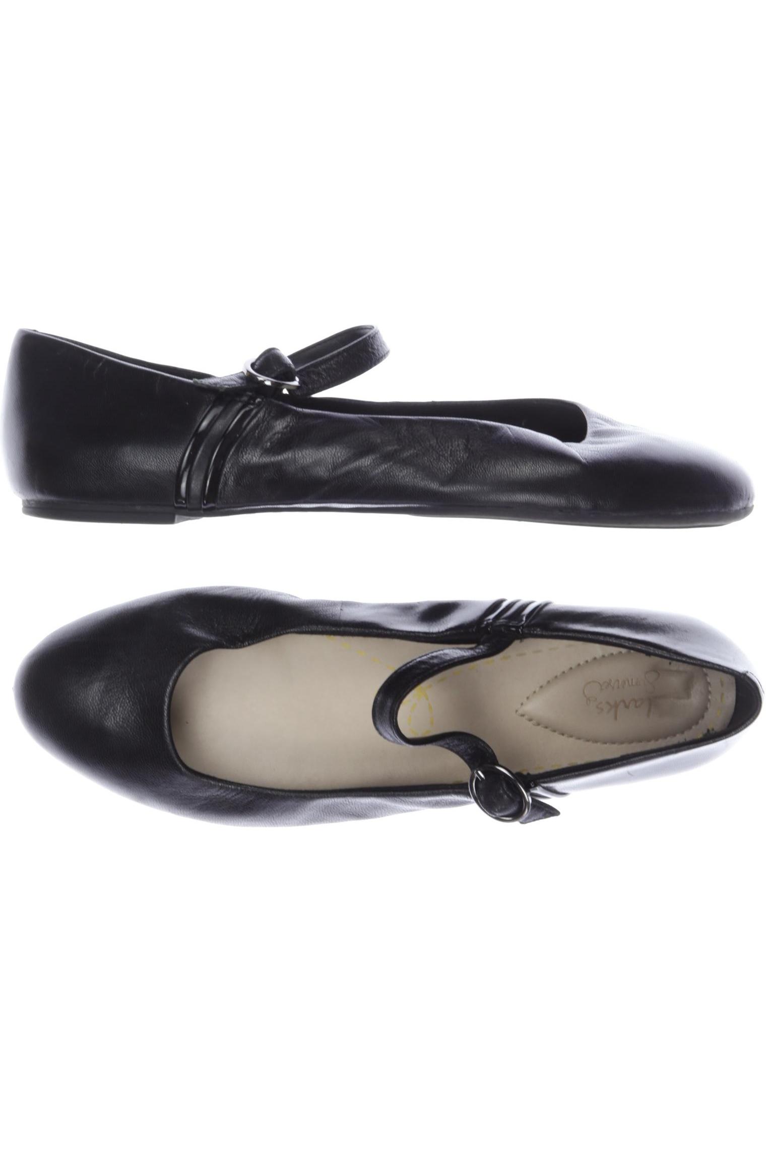 

Clarks Damen Ballerinas, schwarz, Gr. 5.5