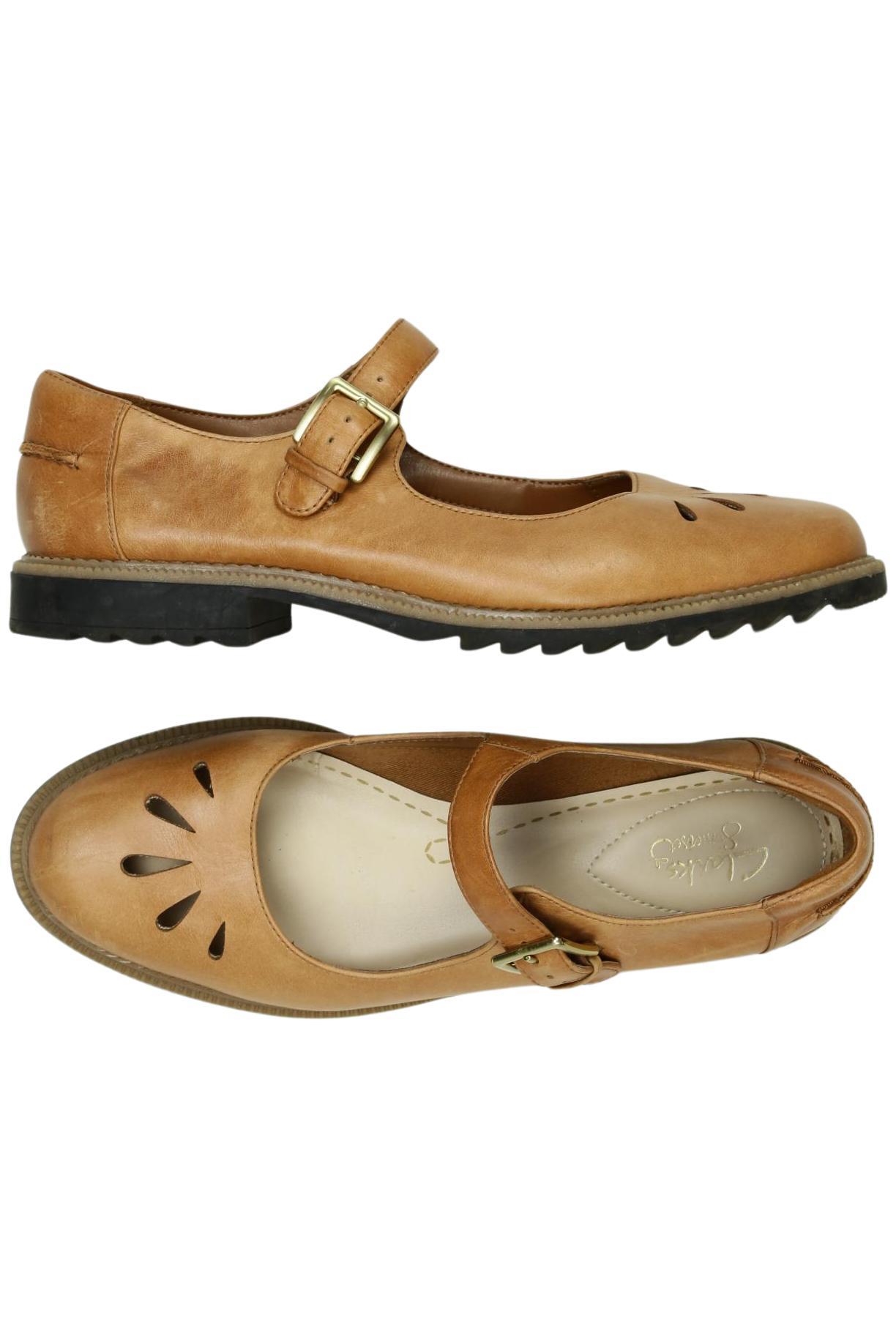 

Clarks Damen Ballerinas, braun, Gr. 40