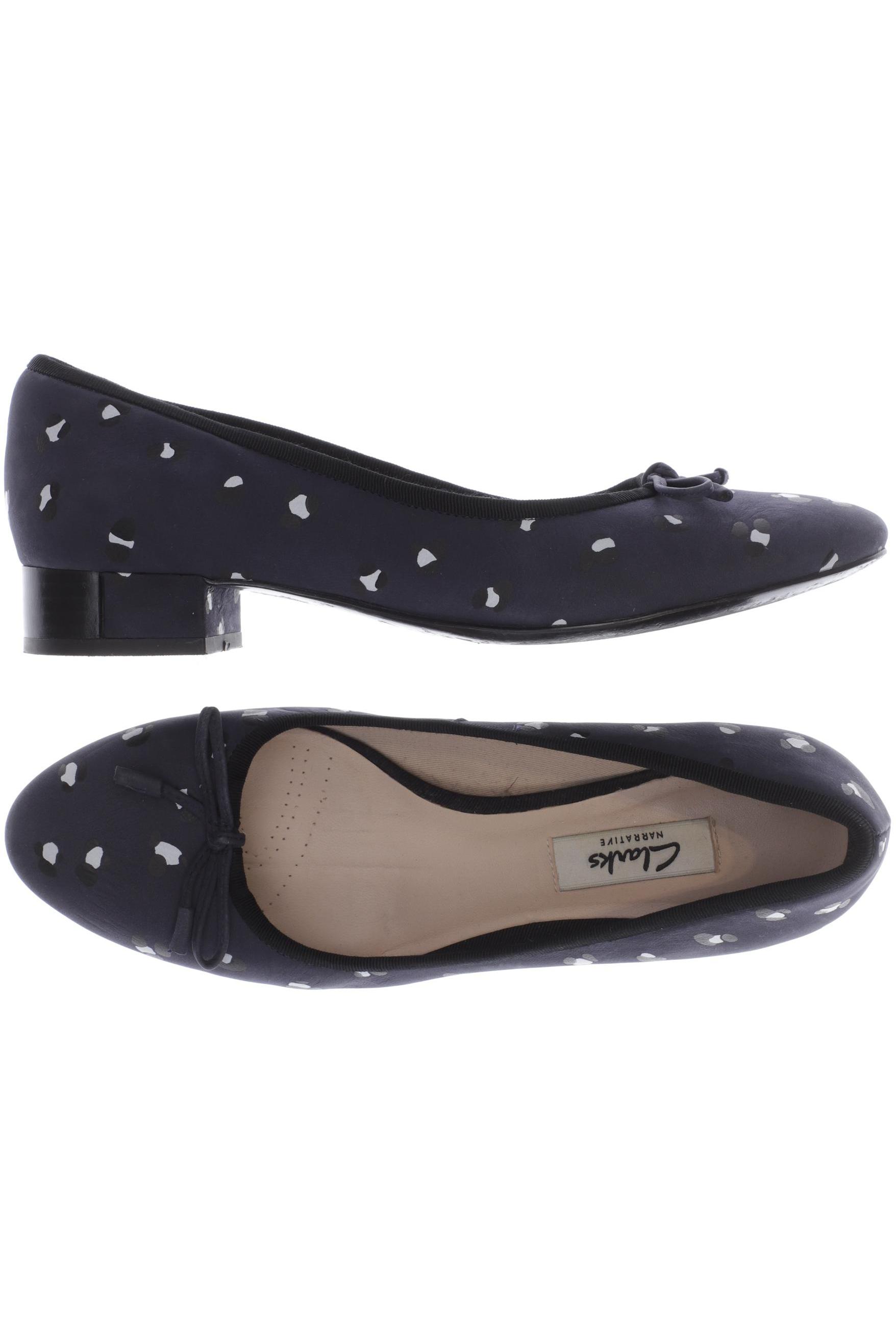 

Clarks Damen Ballerinas, marineblau