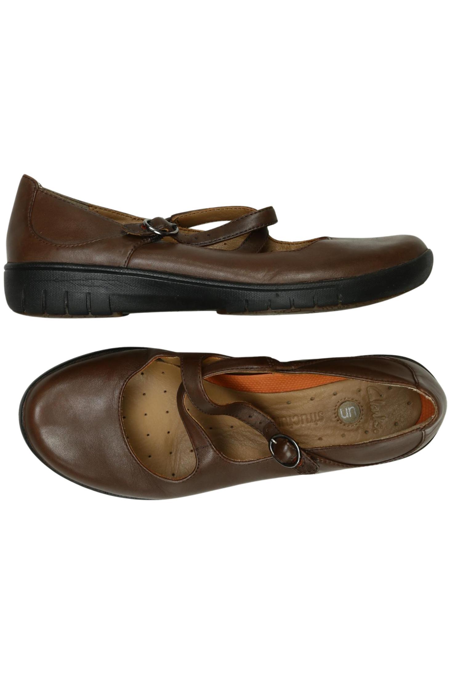

Clarks Damen Ballerinas, braun, Gr. 6