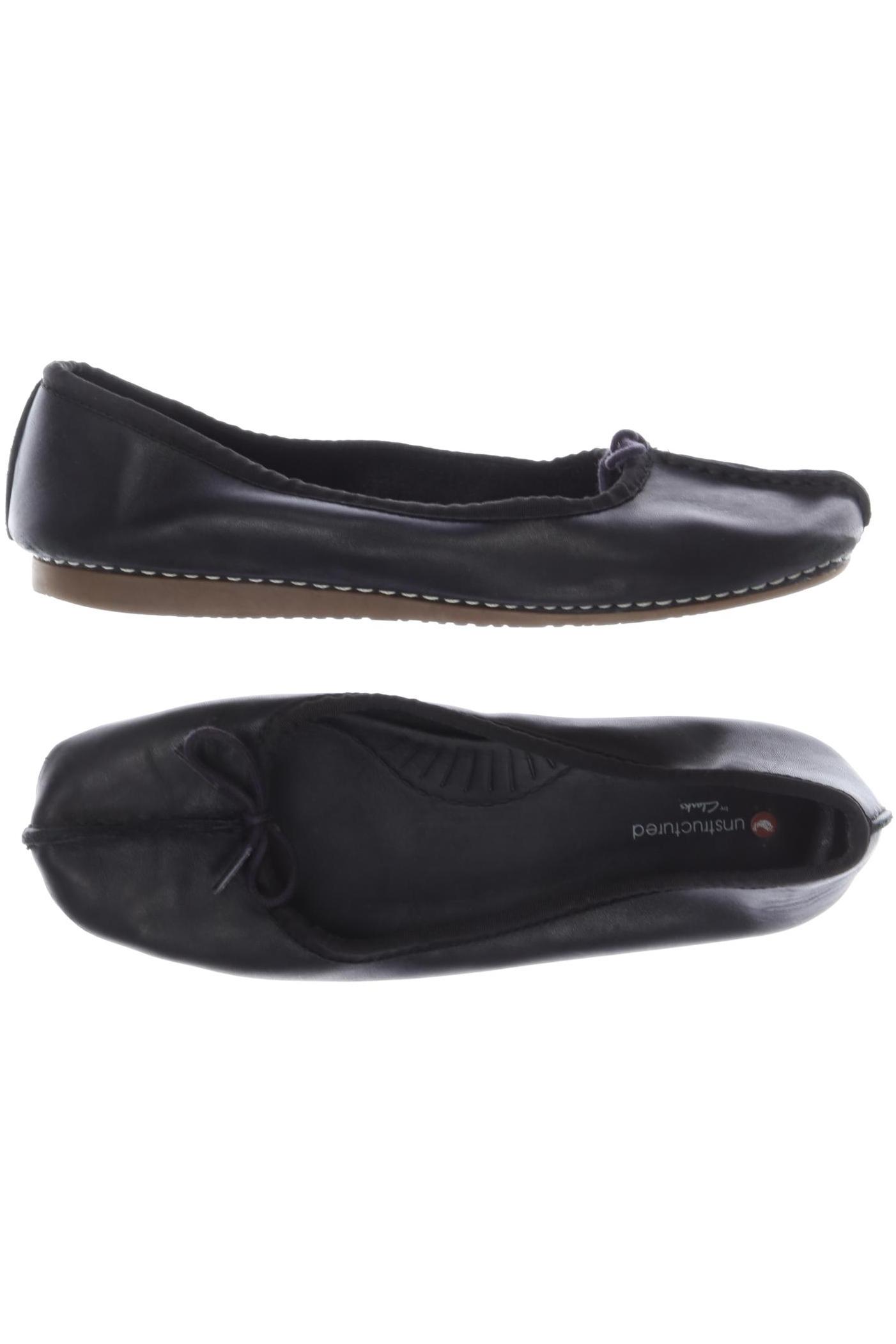 

Clarks Damen Ballerinas, schwarz, Gr. 37.5
