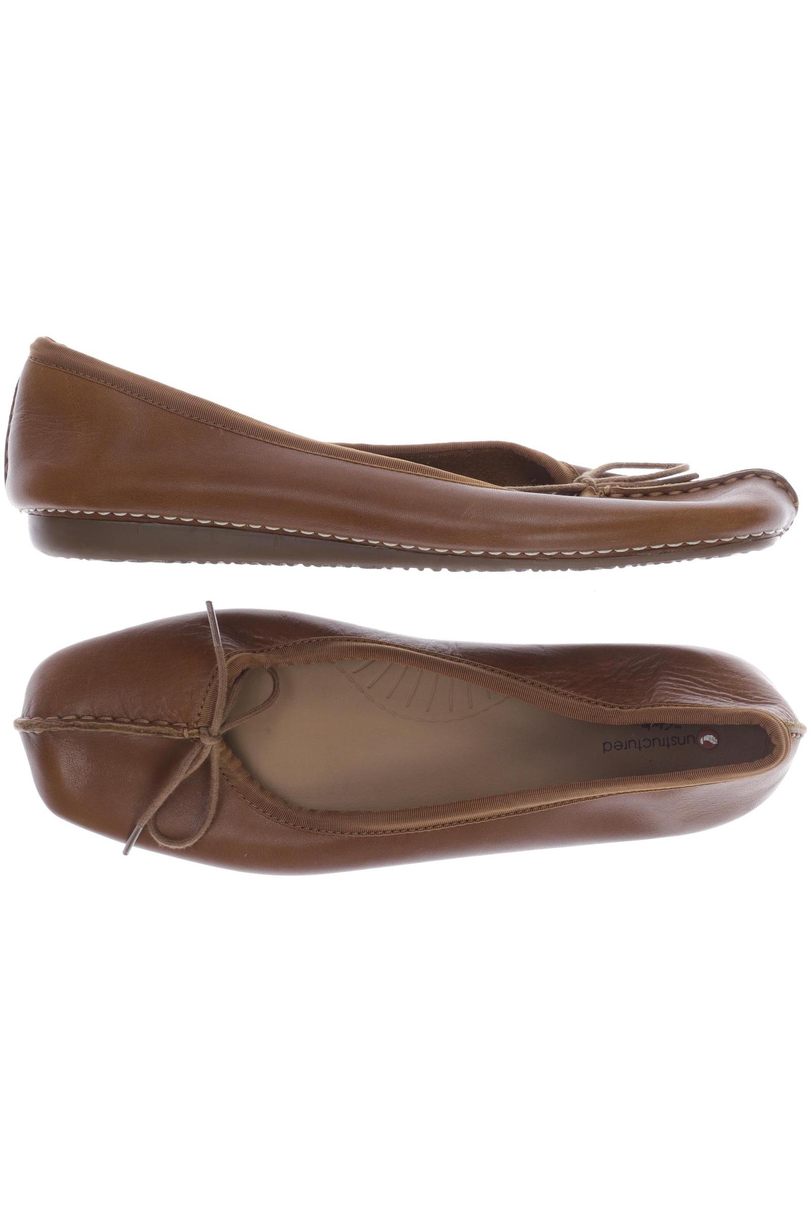 

Clarks Damen Ballerinas, braun, Gr. 41