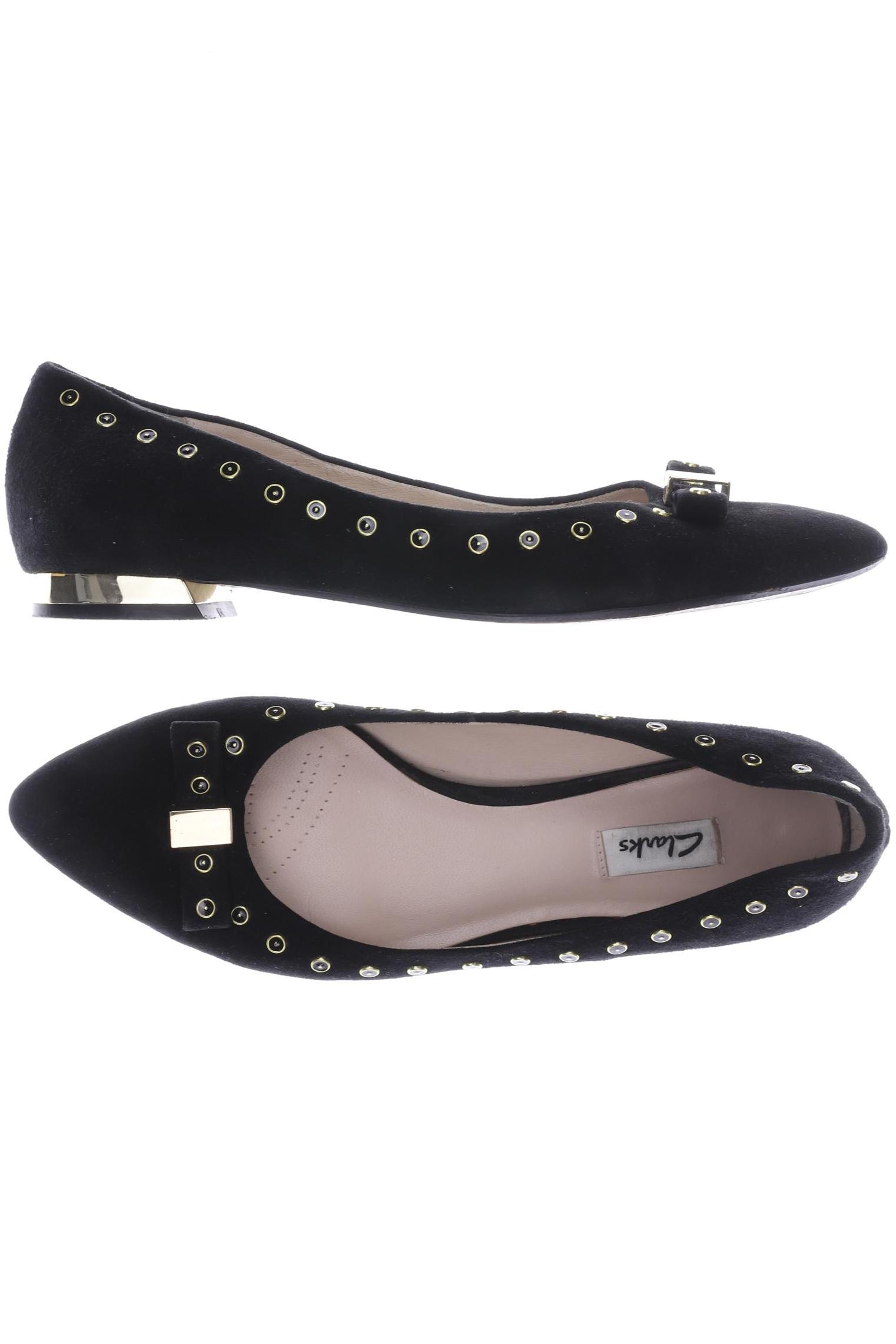 

Clarks Damen Ballerinas, schwarz