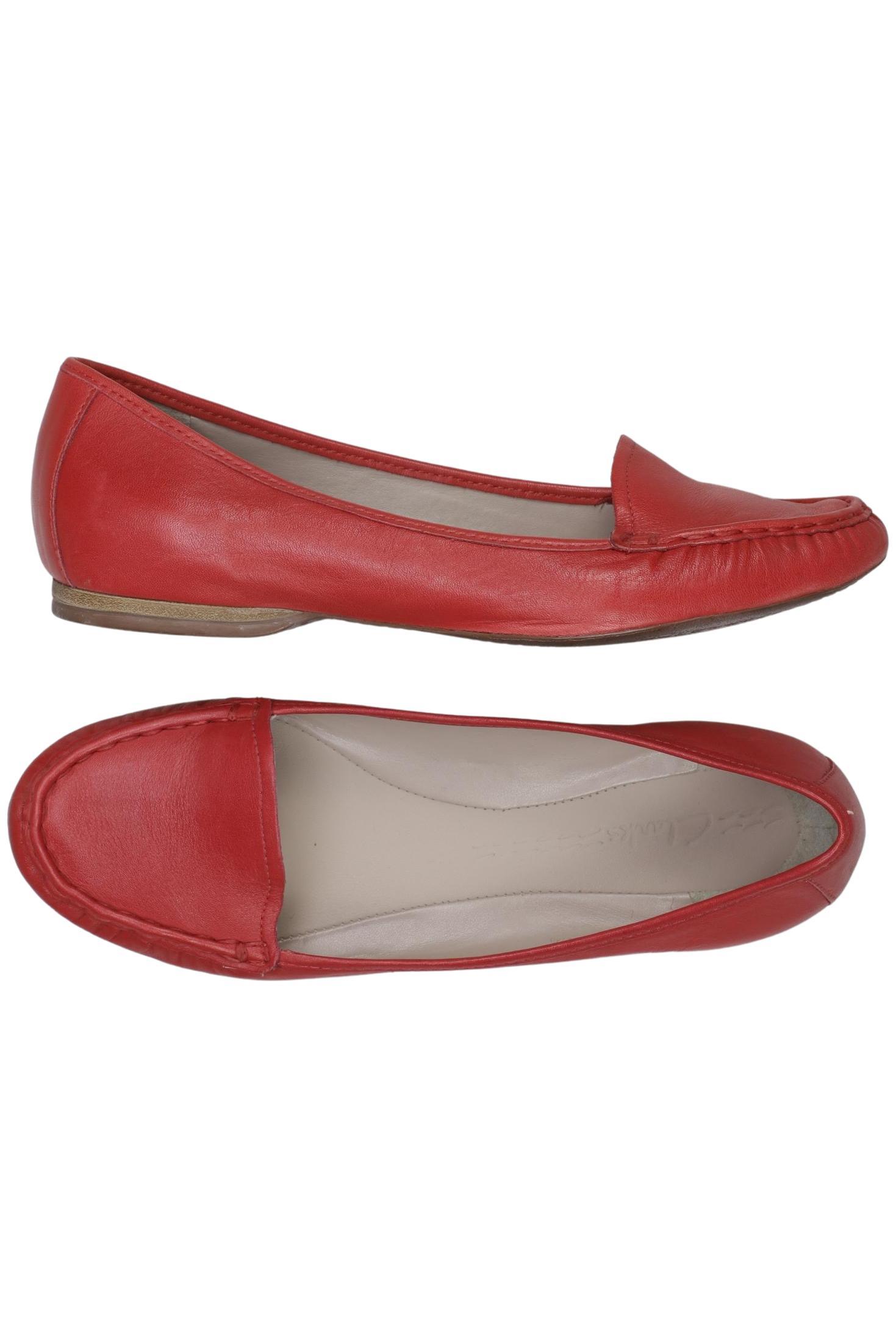 

Clarks Damen Ballerinas, rot, Gr. 6