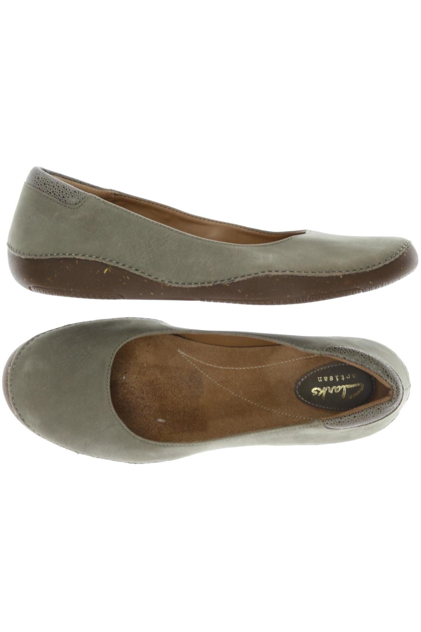 

Clarks Damen Ballerinas, grau, Gr. 39.5