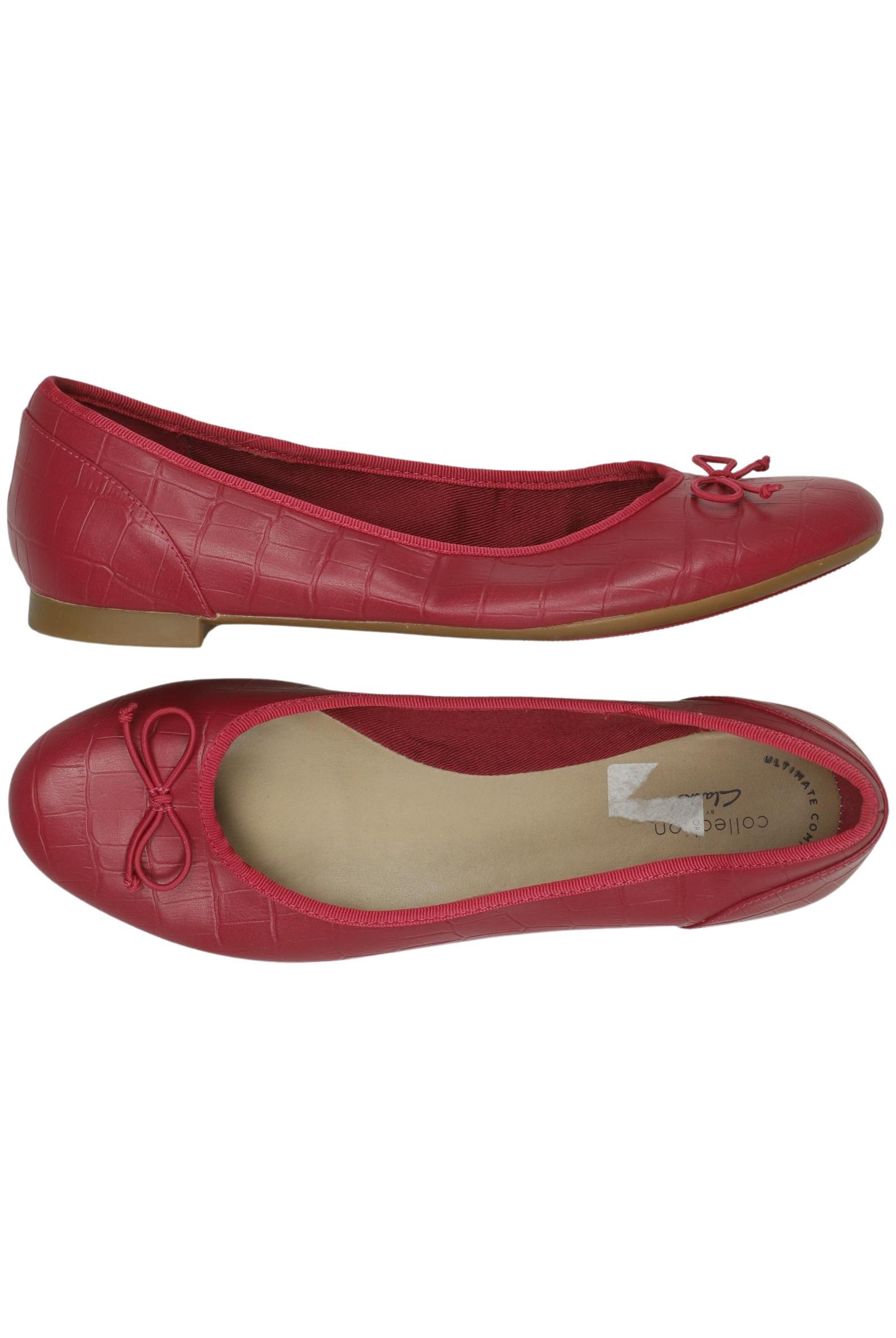 

Clarks Damen Ballerinas, pink, Gr. 40