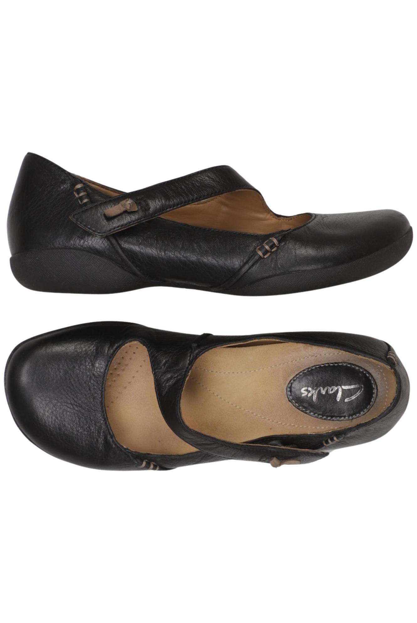 

Clarks Damen Ballerinas, schwarz, Gr. 3.5