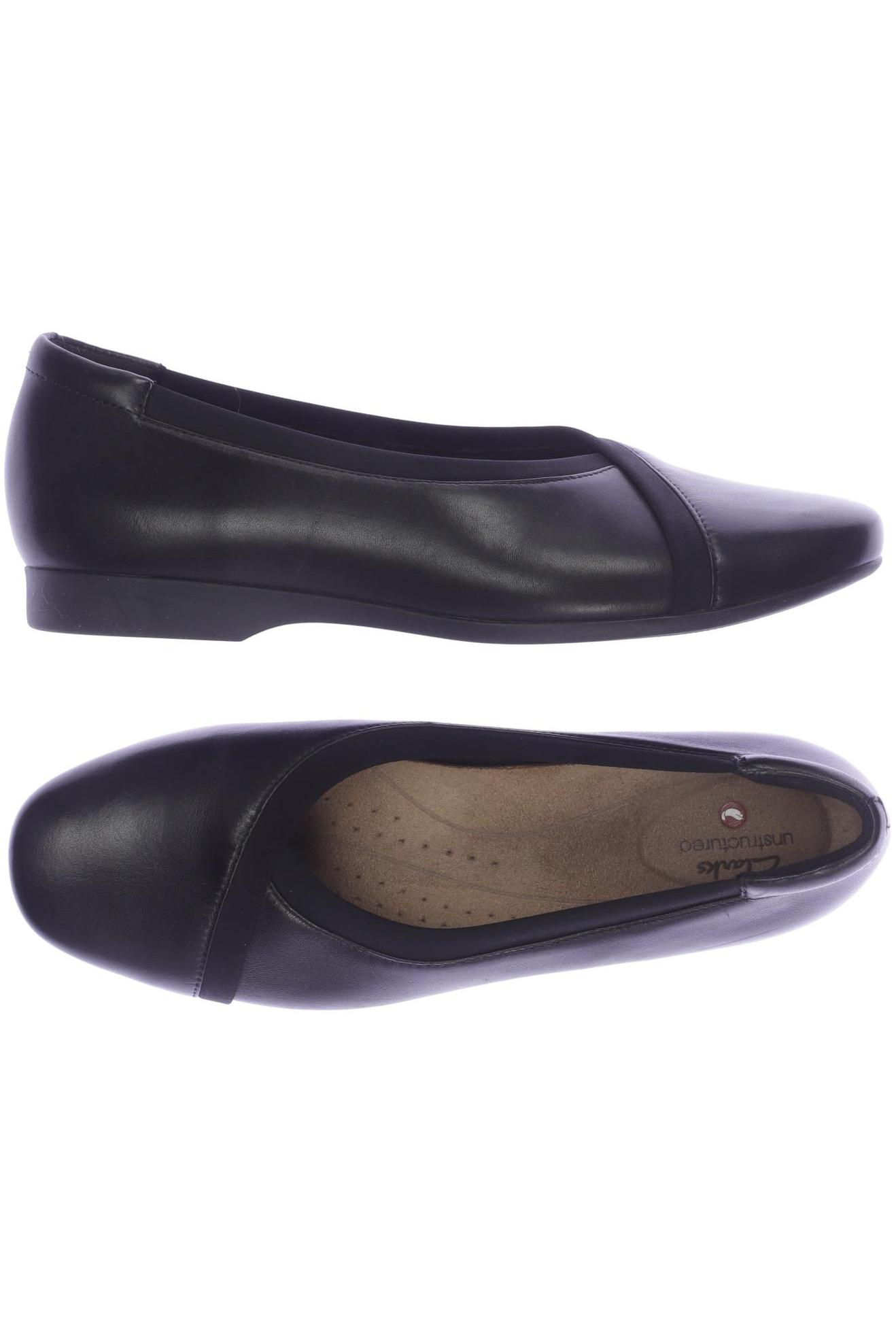 

Clarks Damen Ballerinas, schwarz, Gr. 39