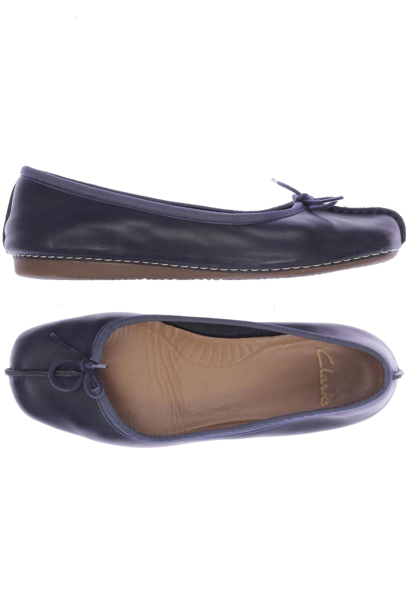 

Clarks Damen Ballerinas, marineblau, Gr. 6