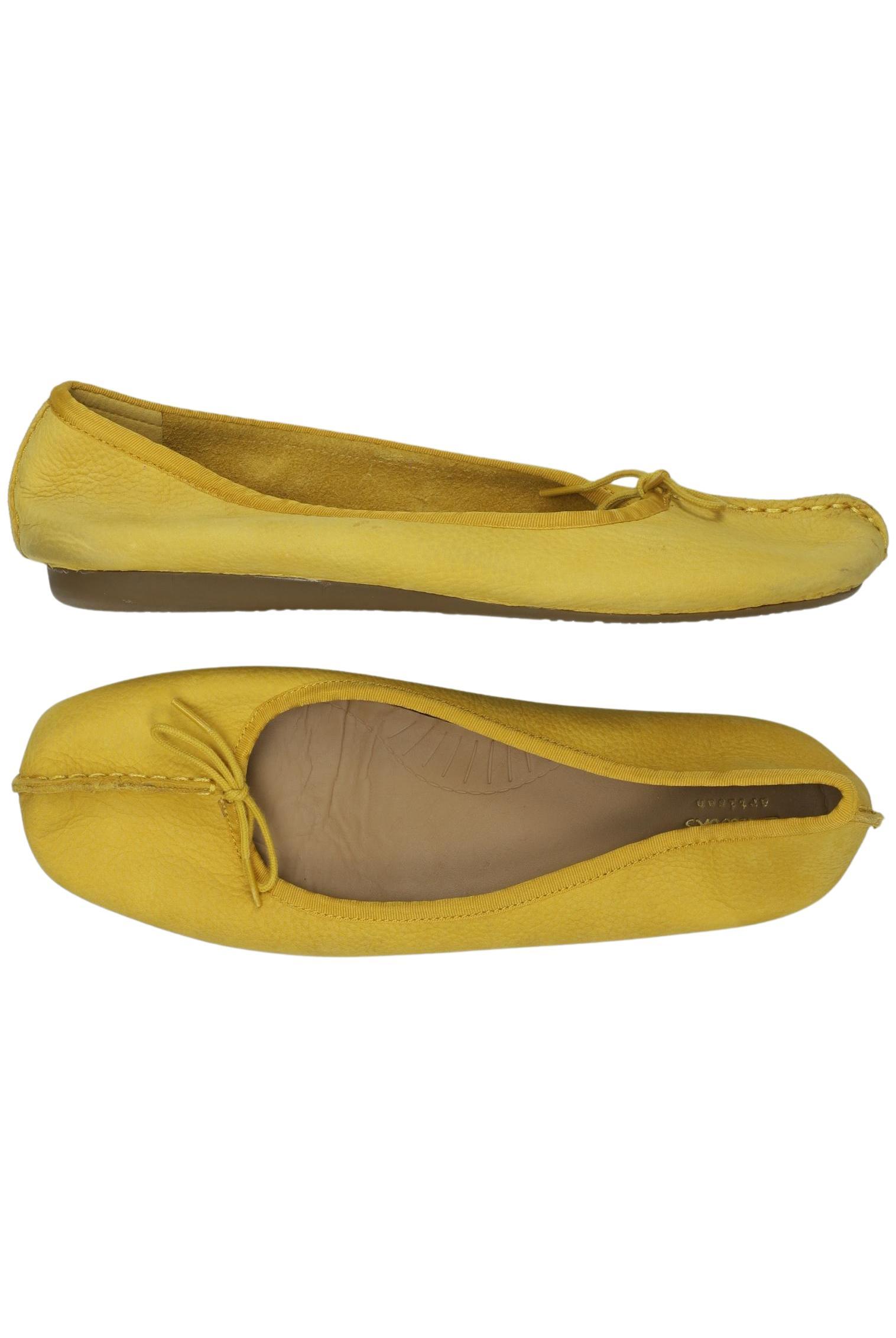

Clarks Damen Ballerinas, gelb, Gr. 43