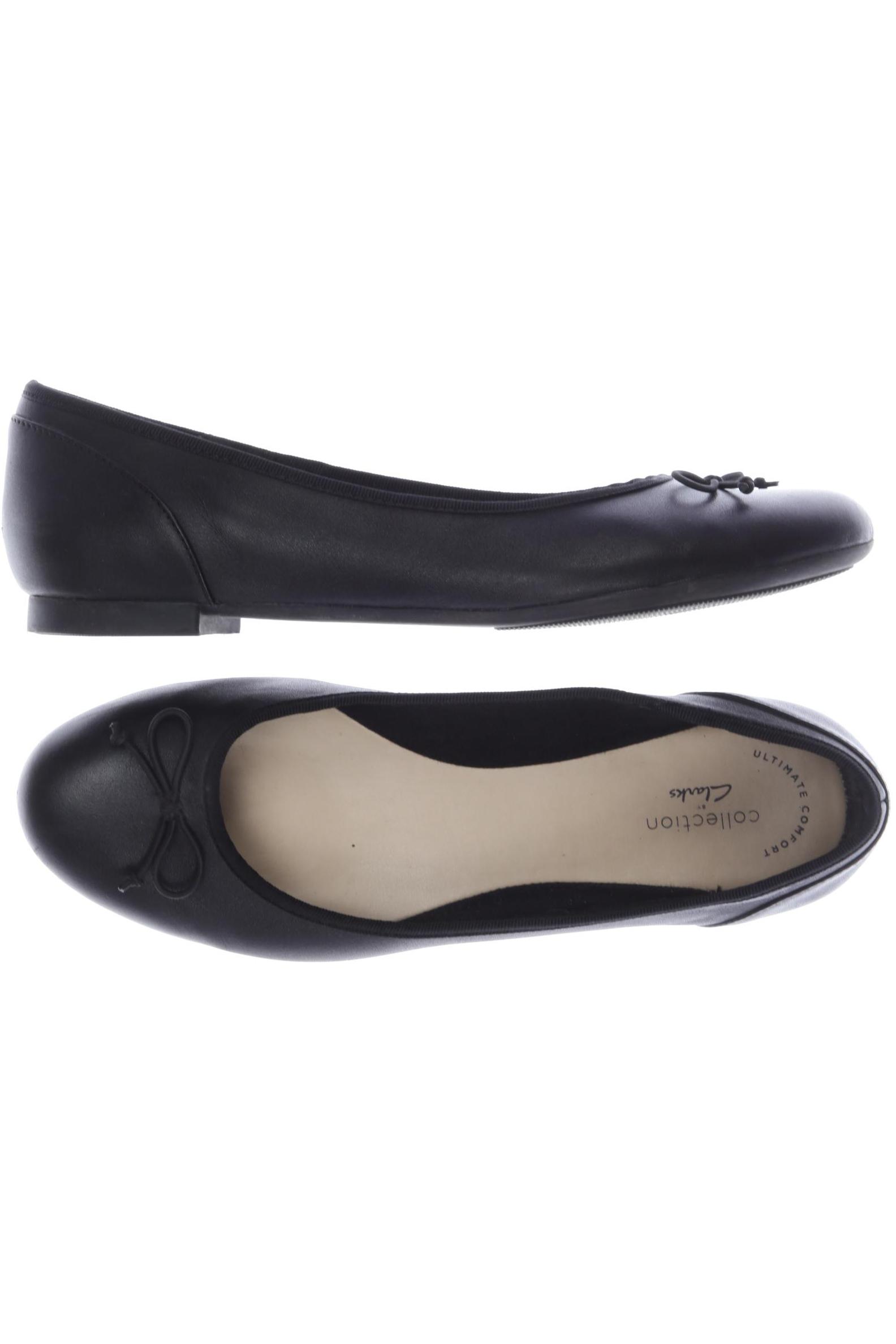 

Clarks Damen Ballerinas, schwarz, Gr. 40