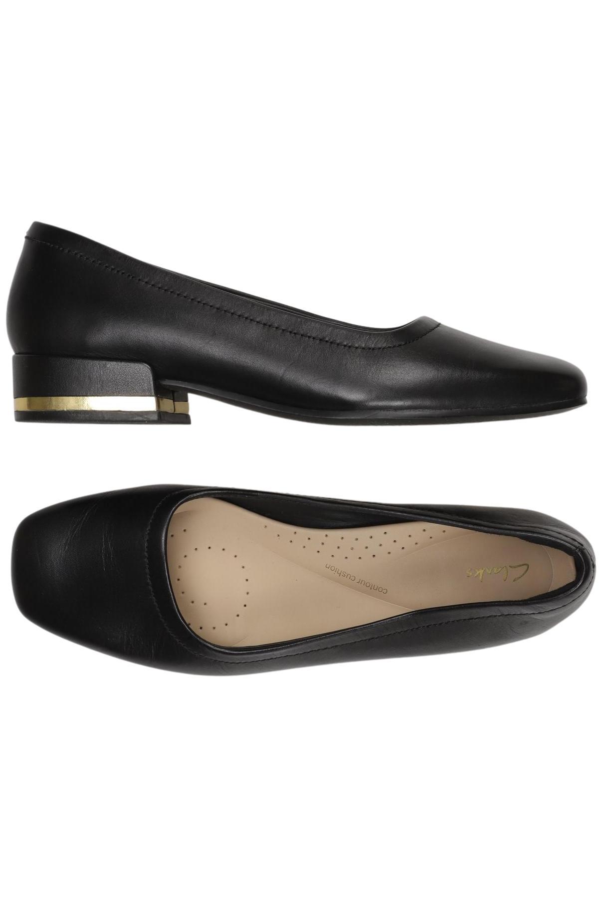 

Clarks Damen Ballerinas, schwarz, Gr. 39.5