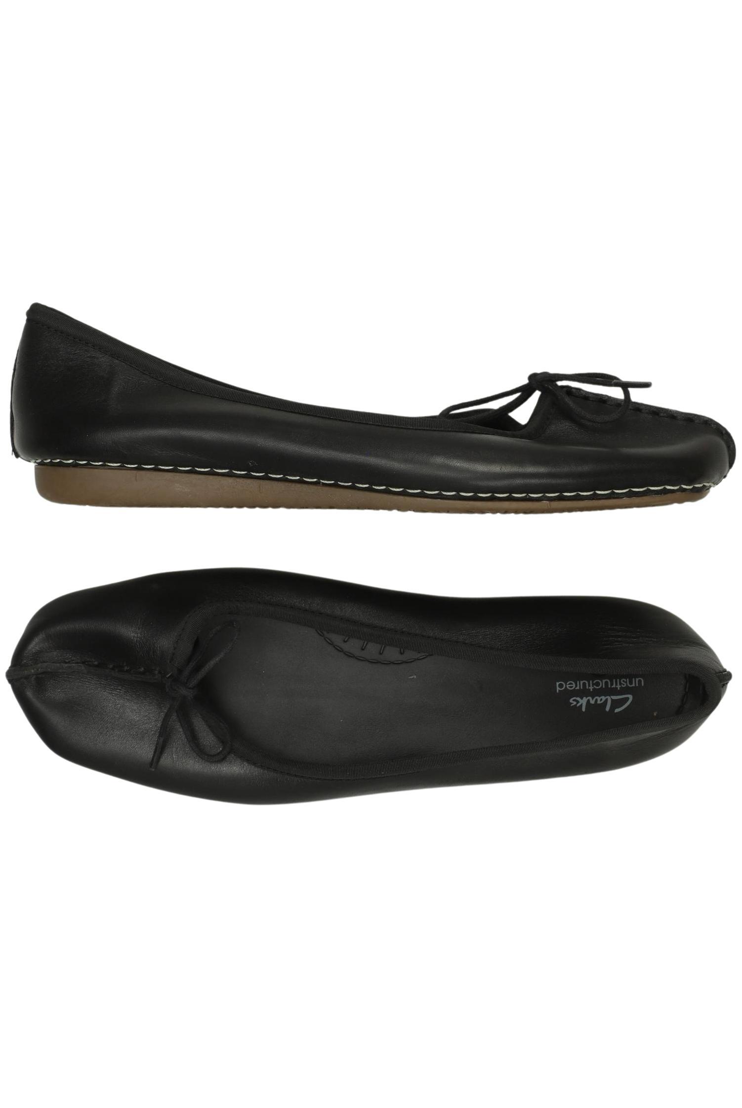 

Clarks Damen Ballerinas, schwarz, Gr. 41