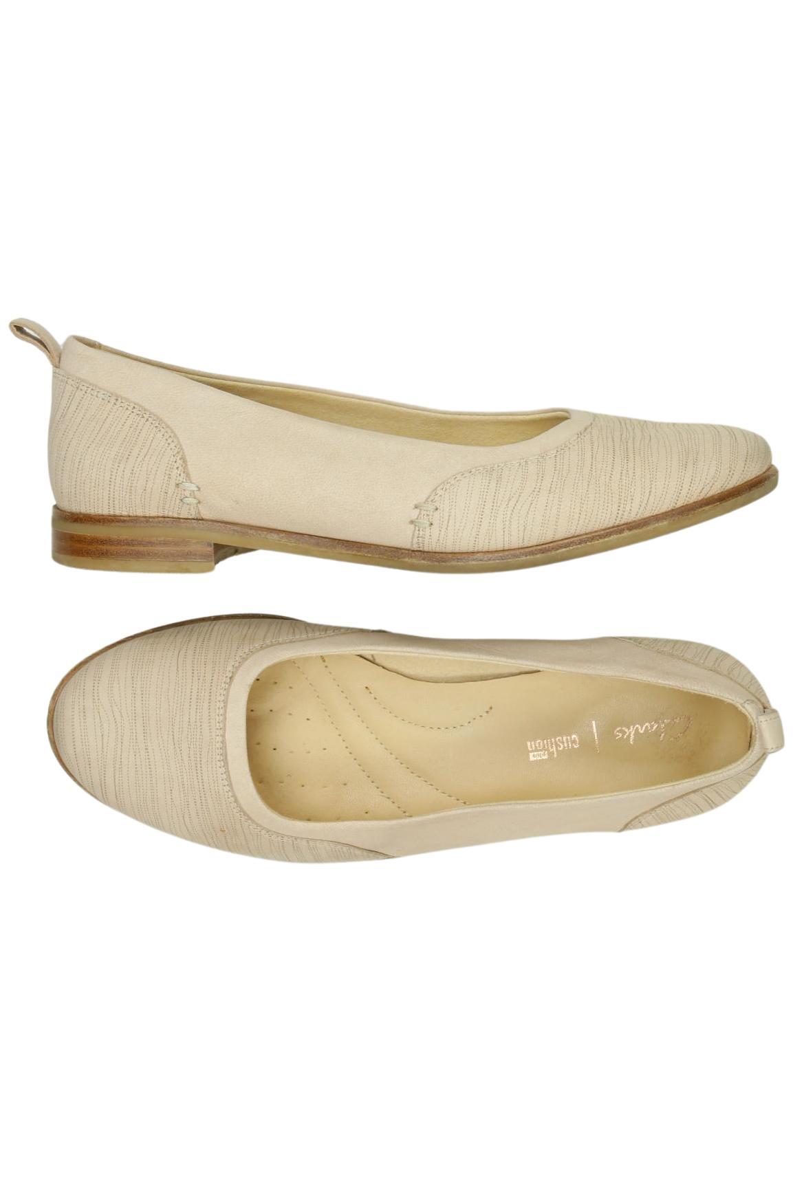 

Clarks Damen Ballerinas, beige, Gr. 39