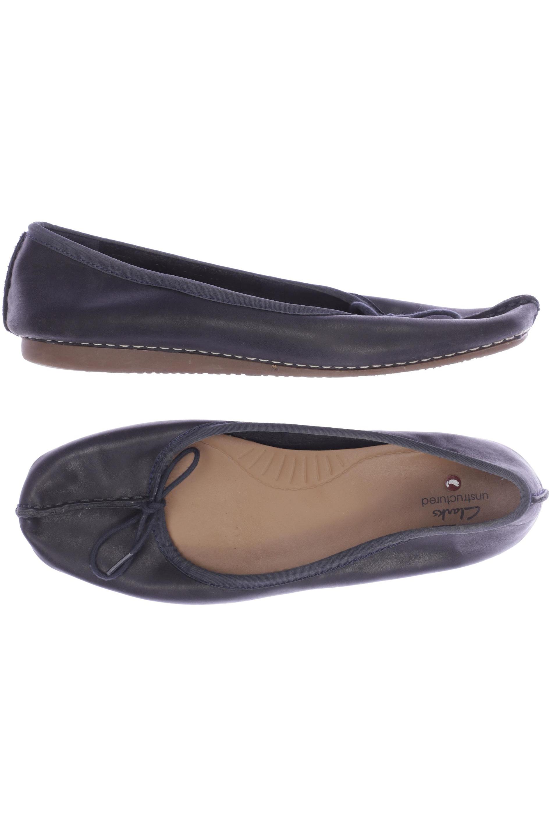 

Clarks Damen Ballerinas, marineblau, Gr. 41