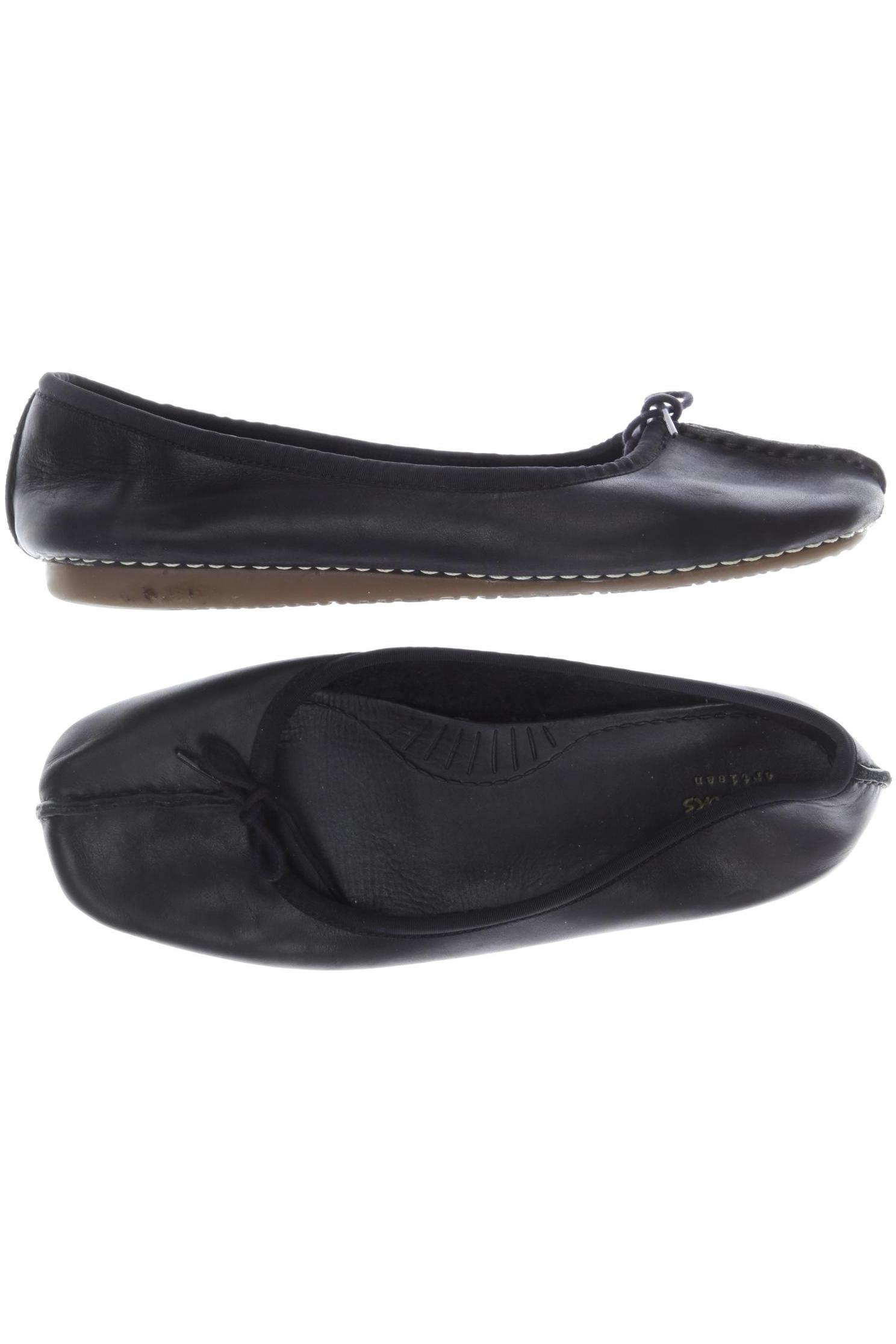 

Clarks Damen Ballerinas, schwarz, Gr. 39.5