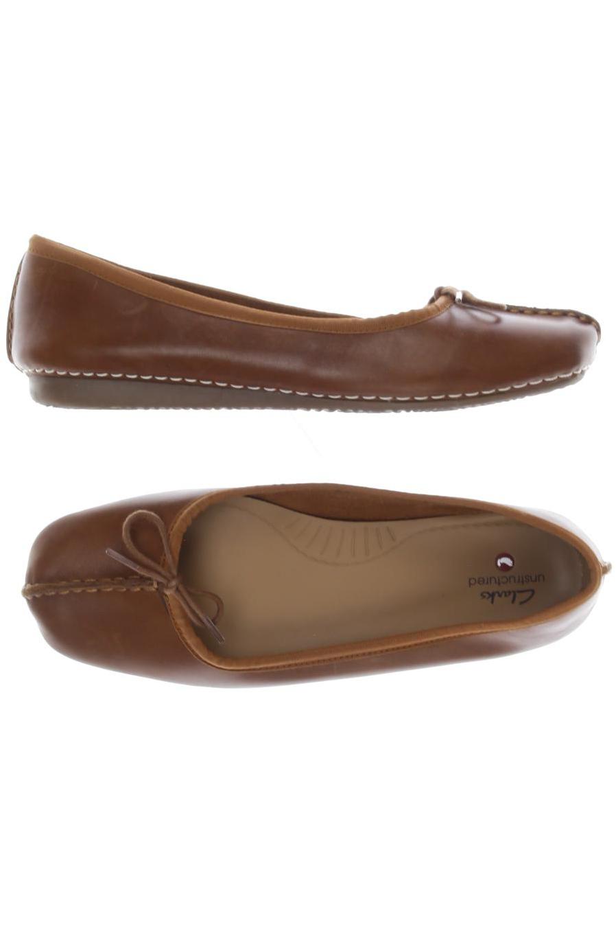 

Clarks Damen Ballerinas, braun, Gr. 39