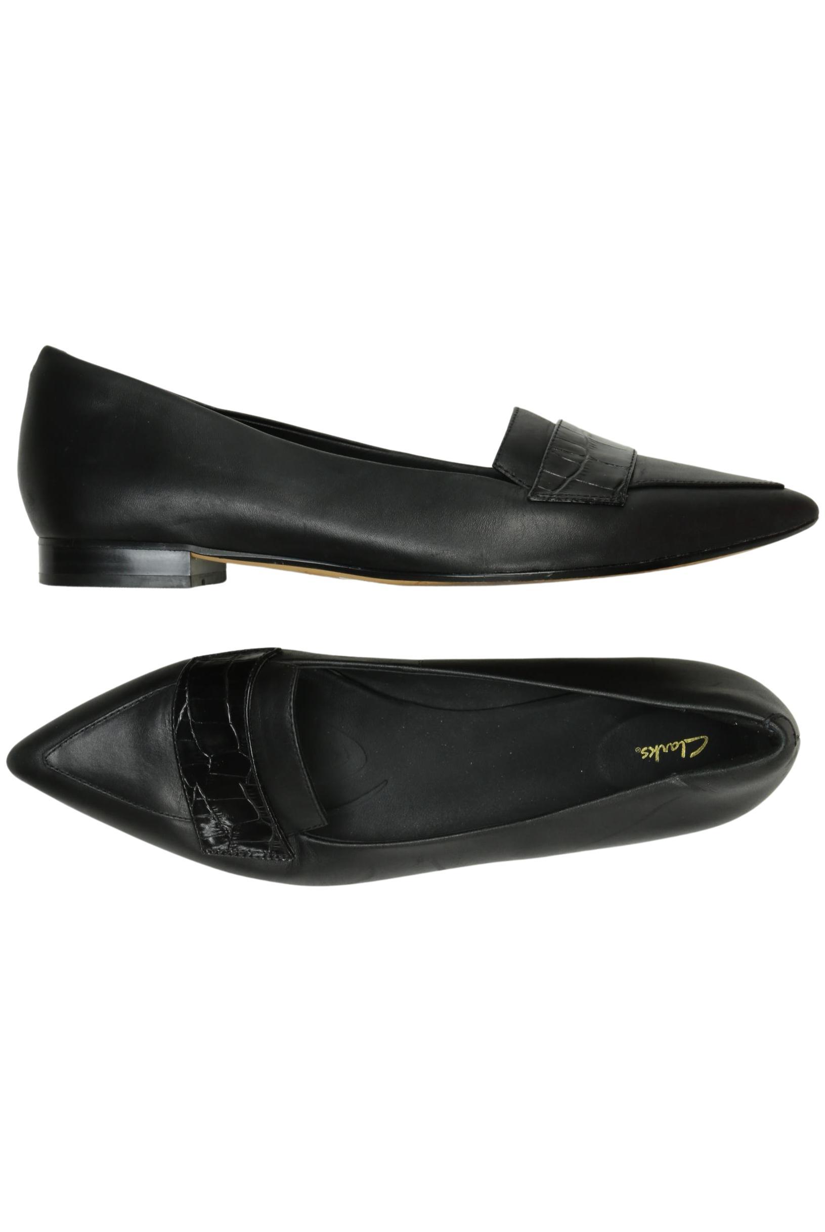 

Clarks Damen Ballerinas, schwarz, Gr. 40