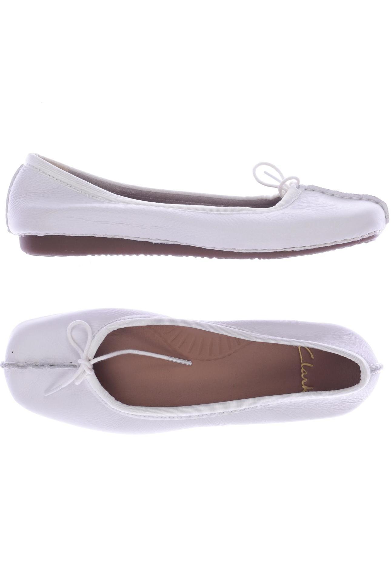 

Clarks Damen Ballerinas, weiß
