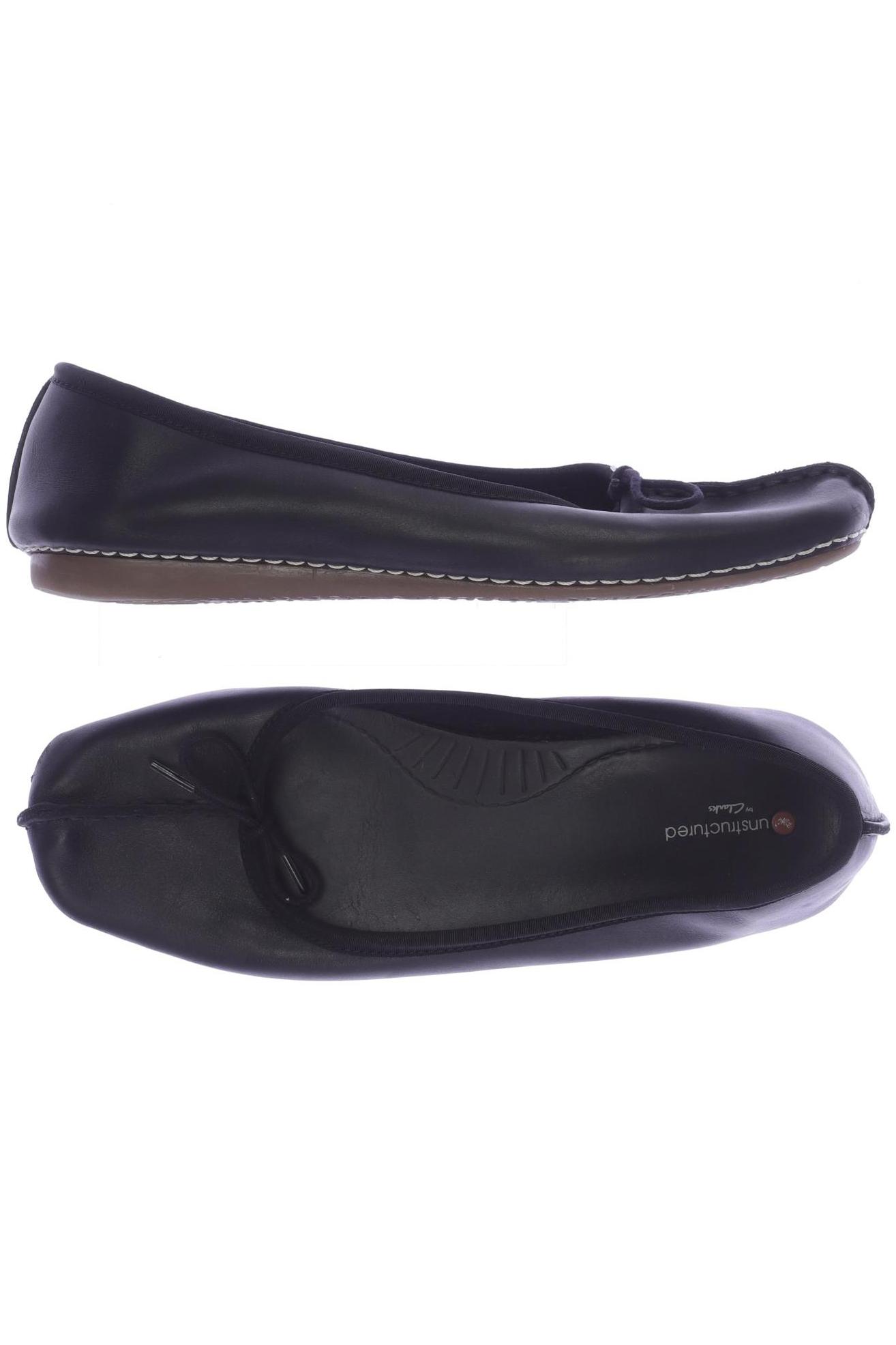 

Clarks Damen Ballerinas, schwarz, Gr. 40