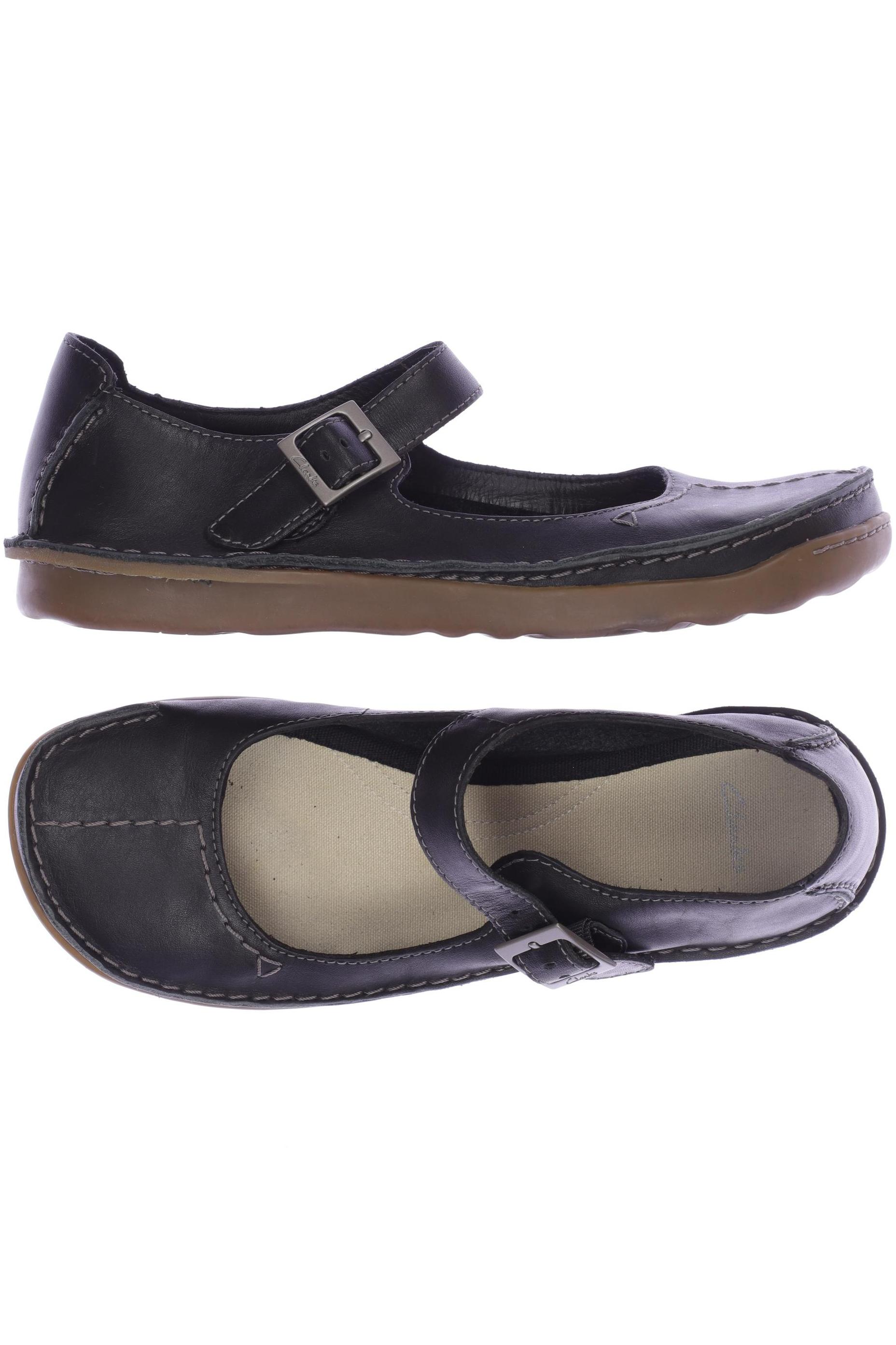 

Clarks Damen Ballerinas, braun, Gr. 7.5