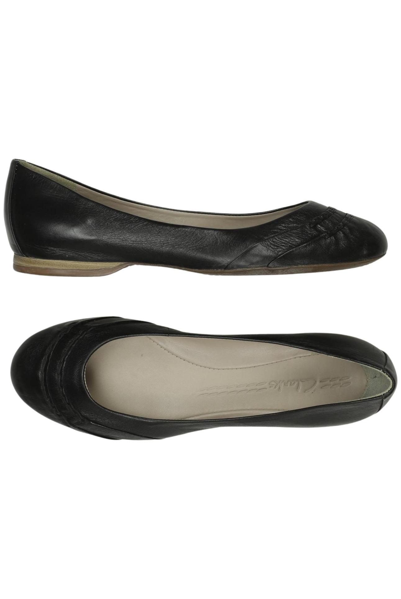

Clarks Damen Ballerinas, schwarz, Gr. 5