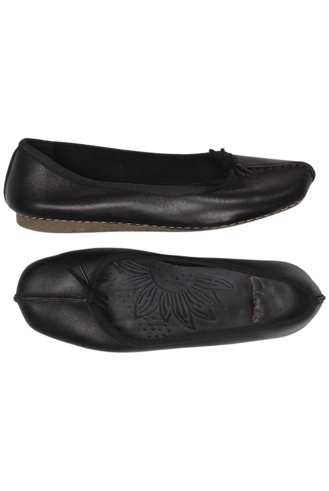 

Clarks Damen Ballerinas, schwarz, Gr. 4